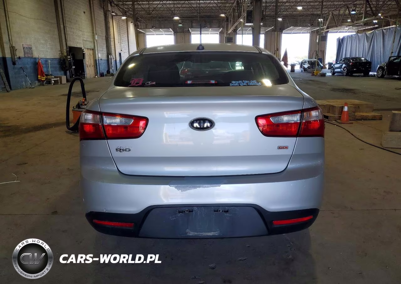 2014 Kia Rio Lx VIN:KNADM4A32E6387612 - 6