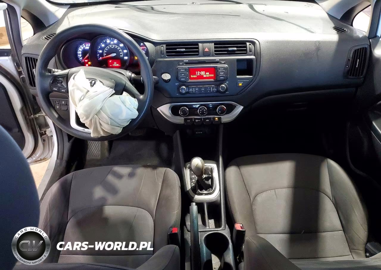 2014 Kia Rio Lx VIN:KNADM4A32E6387612 - 8