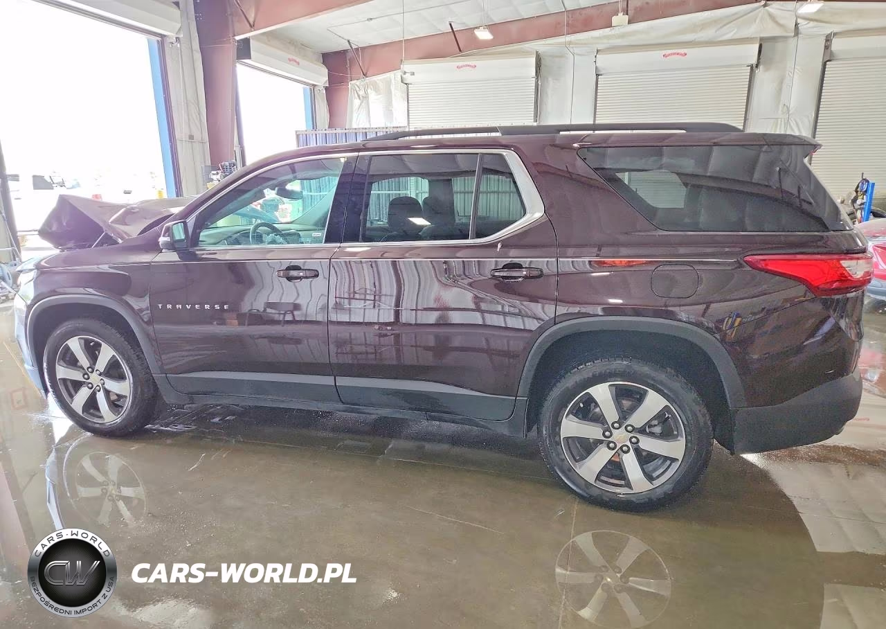 2021 Chevrolet Traverse Lt VIN:1GNEVHKW1MJ166803 - 2