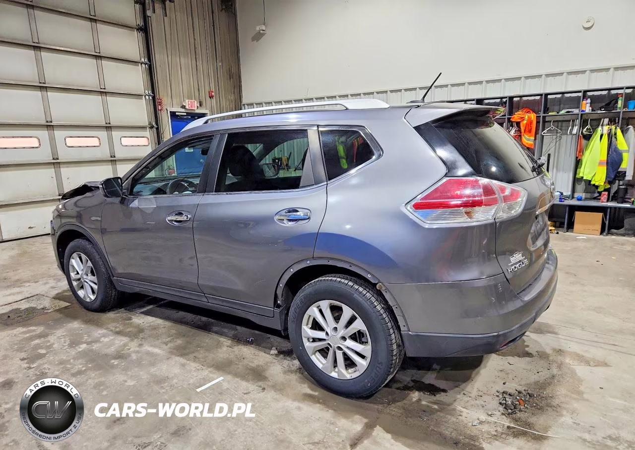 2015 Nissan Rogue Sv VIN:KNMAT2MV7FP504218 - 2