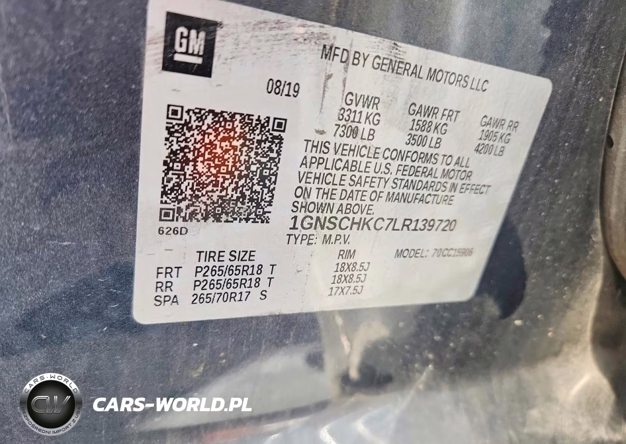 2020 Chevrolet Suburban C1500 Lt VIN:1GNSCHKC7LR139720 - 13