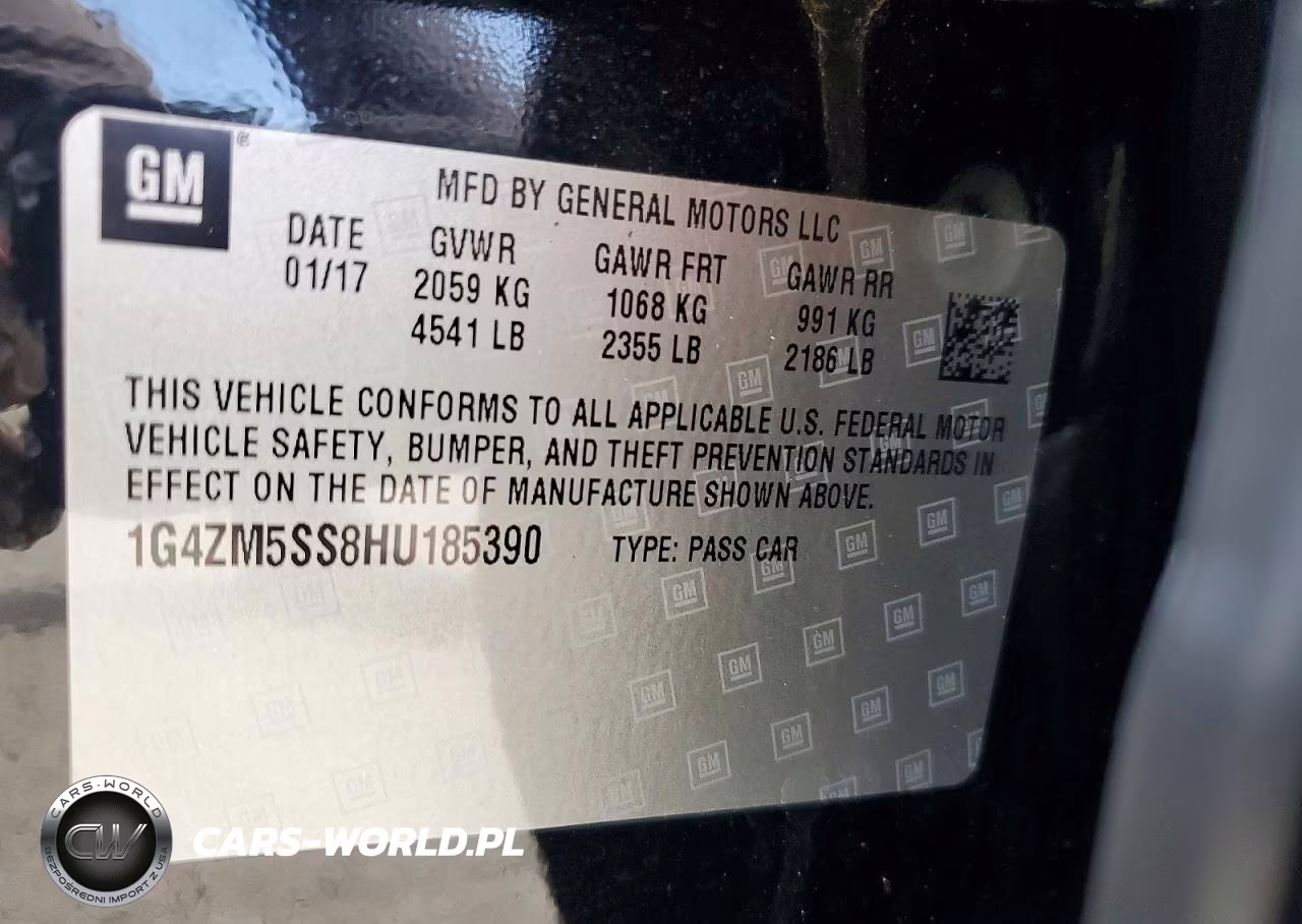 2017 Buick Lacrosse VIN:1G4ZM5SS8HU185390 - 12