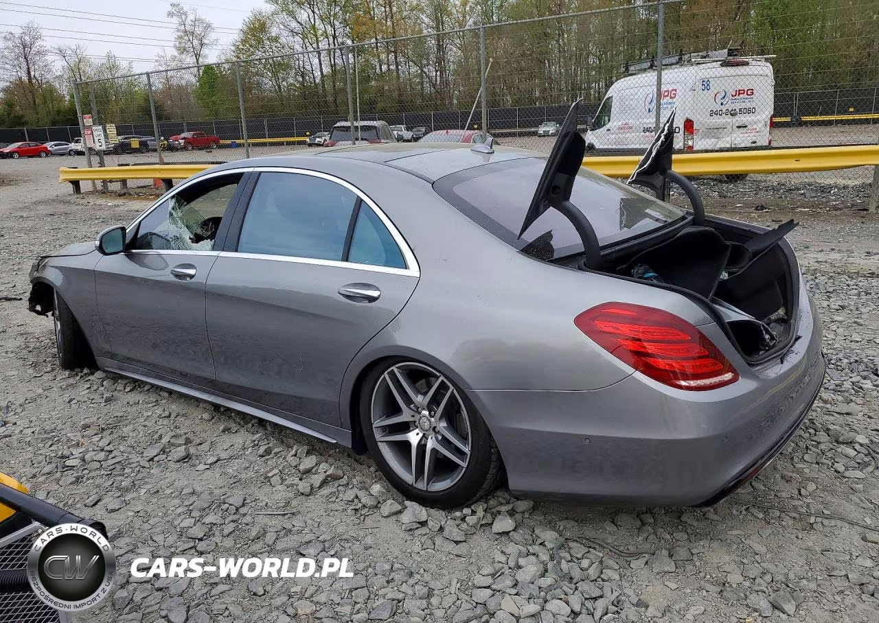 2015 Mercedes-Benz S 550 4Matic VIN:WDDUG8FB3FA140881 - 2