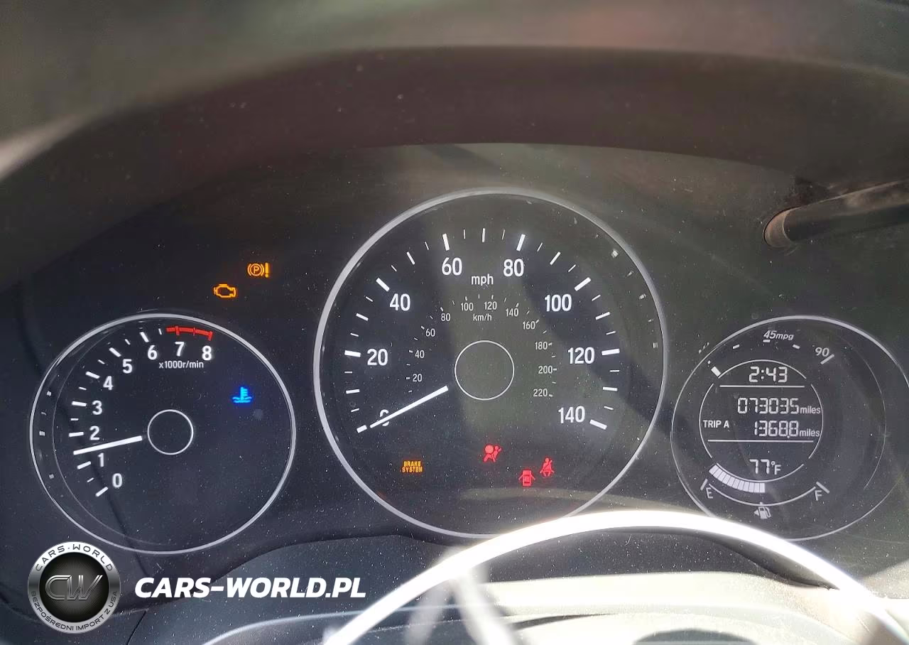 2022 Honda Hr-V Lx VIN:3CZRU6H32NM728074 - 9
