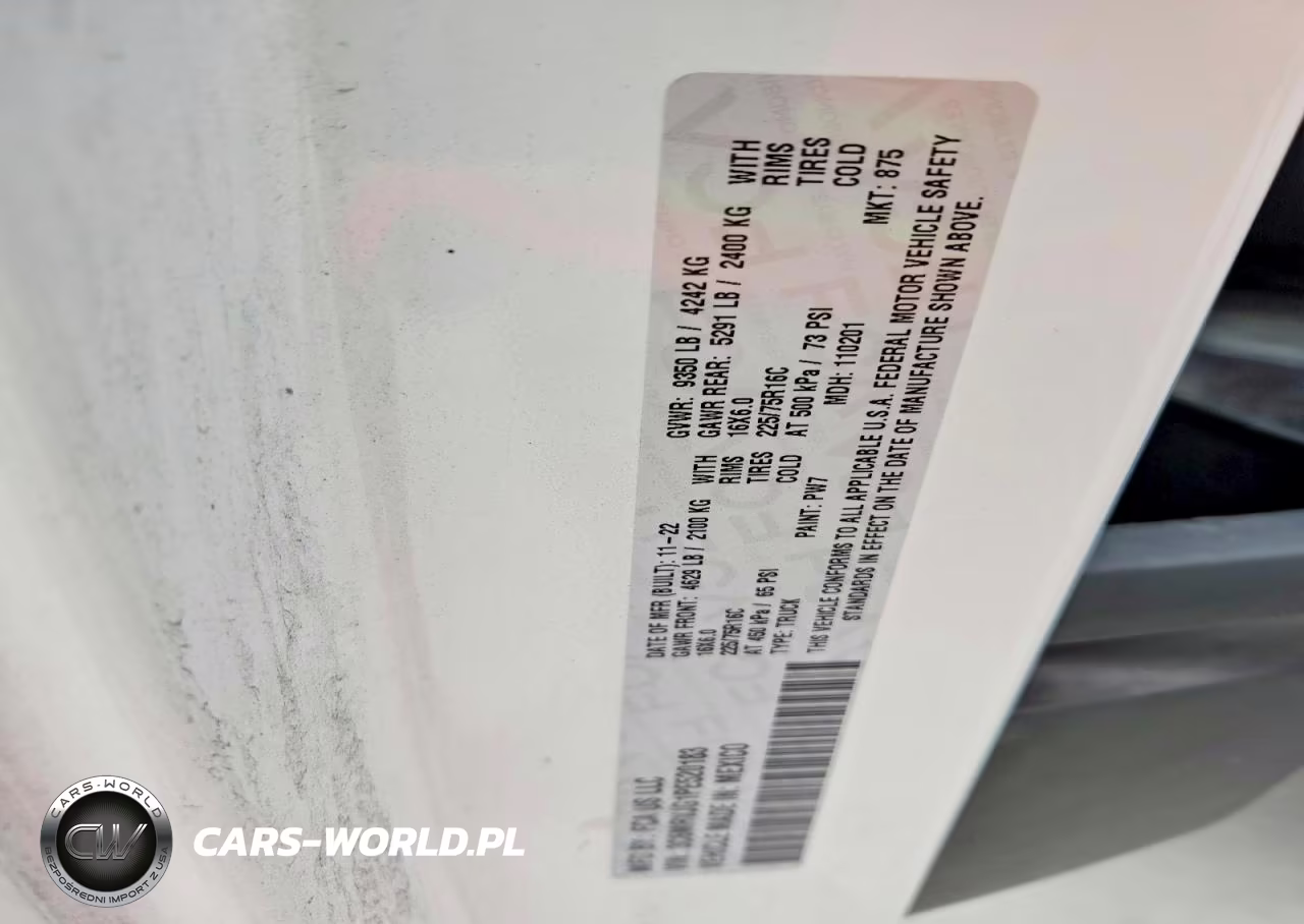 2023 Ram Promaster 3500 Delivery Van VIN:3C6MRVJG1PE520183 - 14