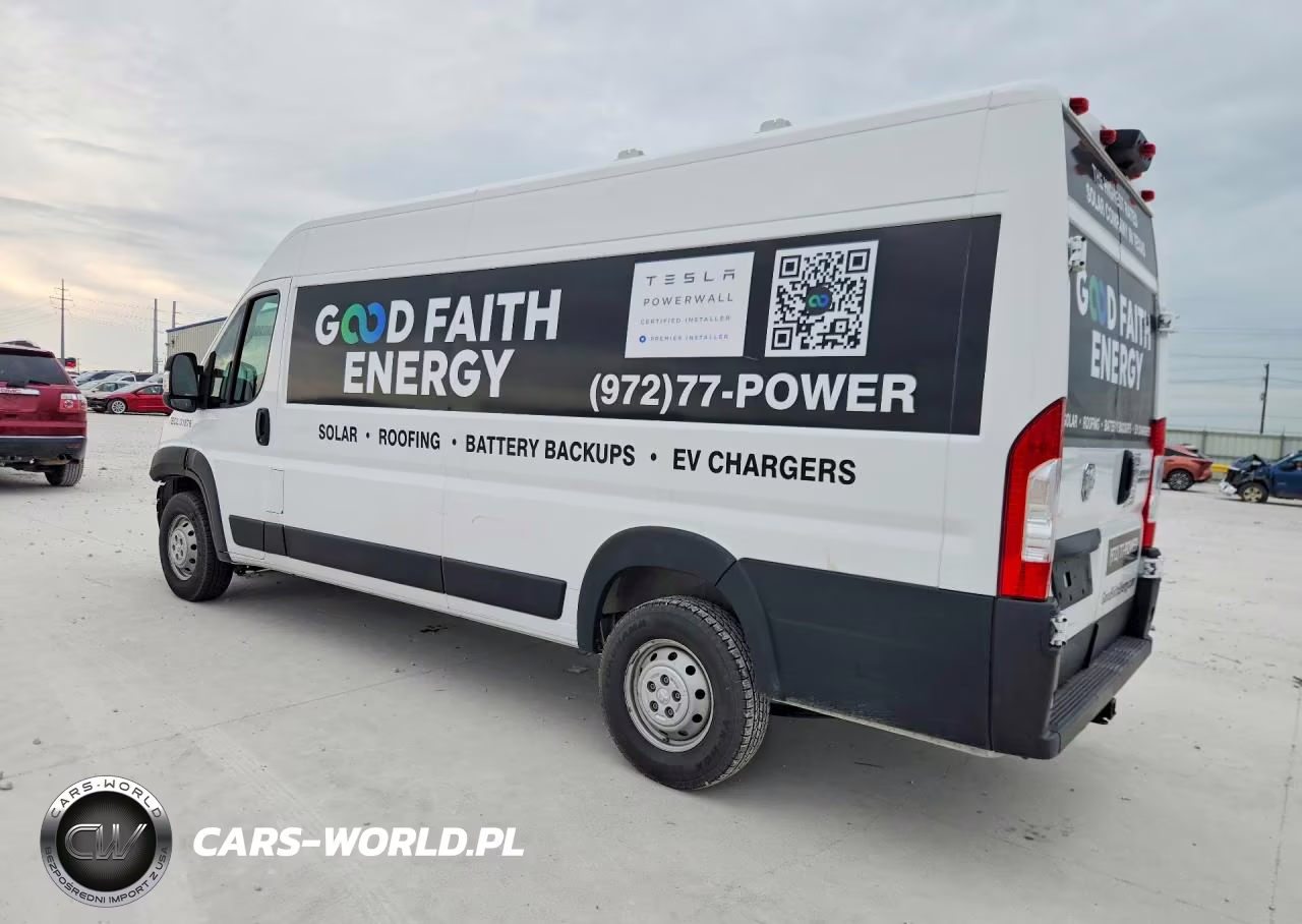 2023 Ram Promaster 3500 Delivery Van VIN:3C6MRVJG1PE520183 - 2