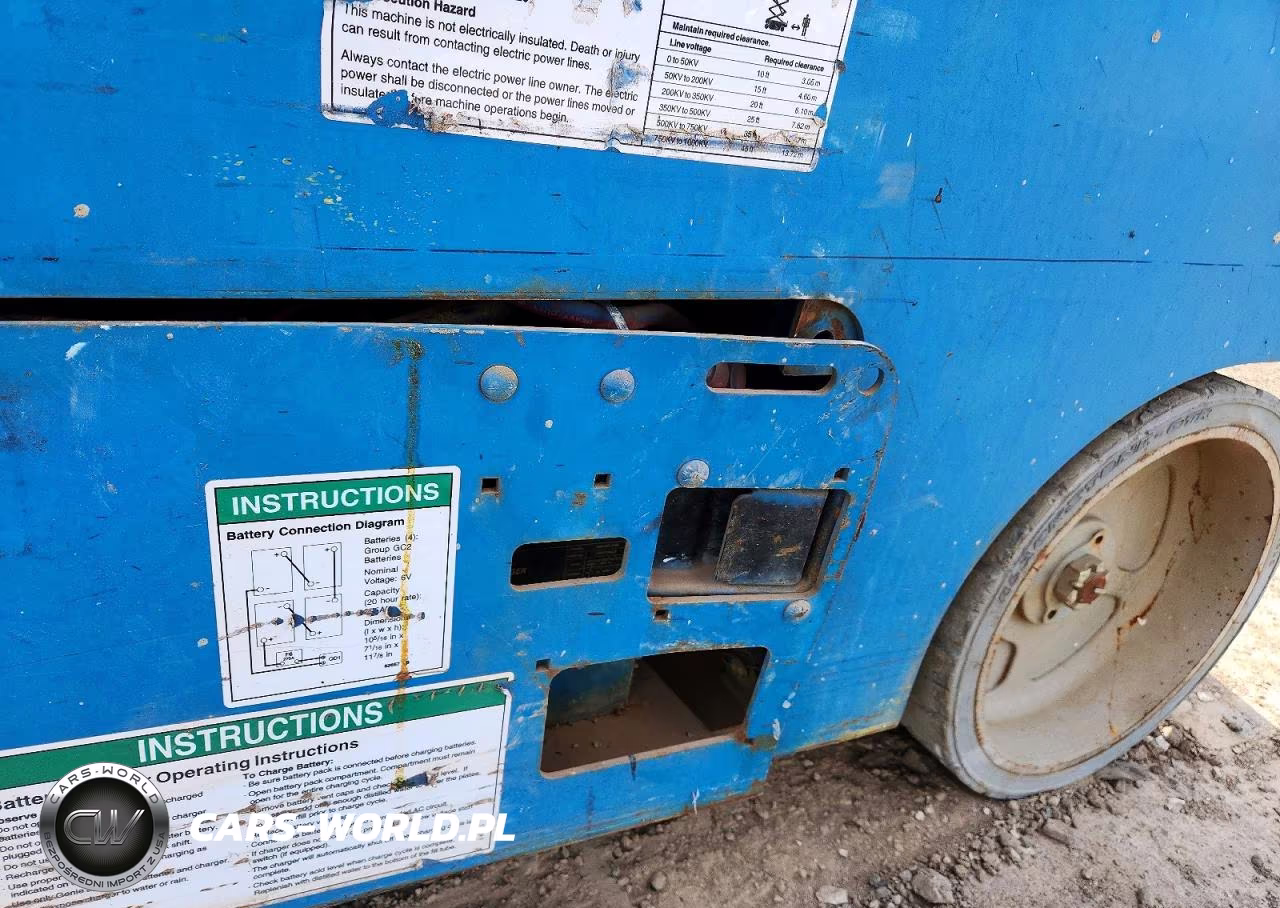 2016 Genie Gs3246 Scissor Lift VIN:GS4615A137596 - 9