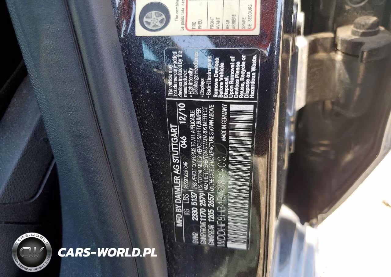 2011 Mercedes-Benz E 350 4Matic VIN:WDDHF8HB4BA389900 - 12