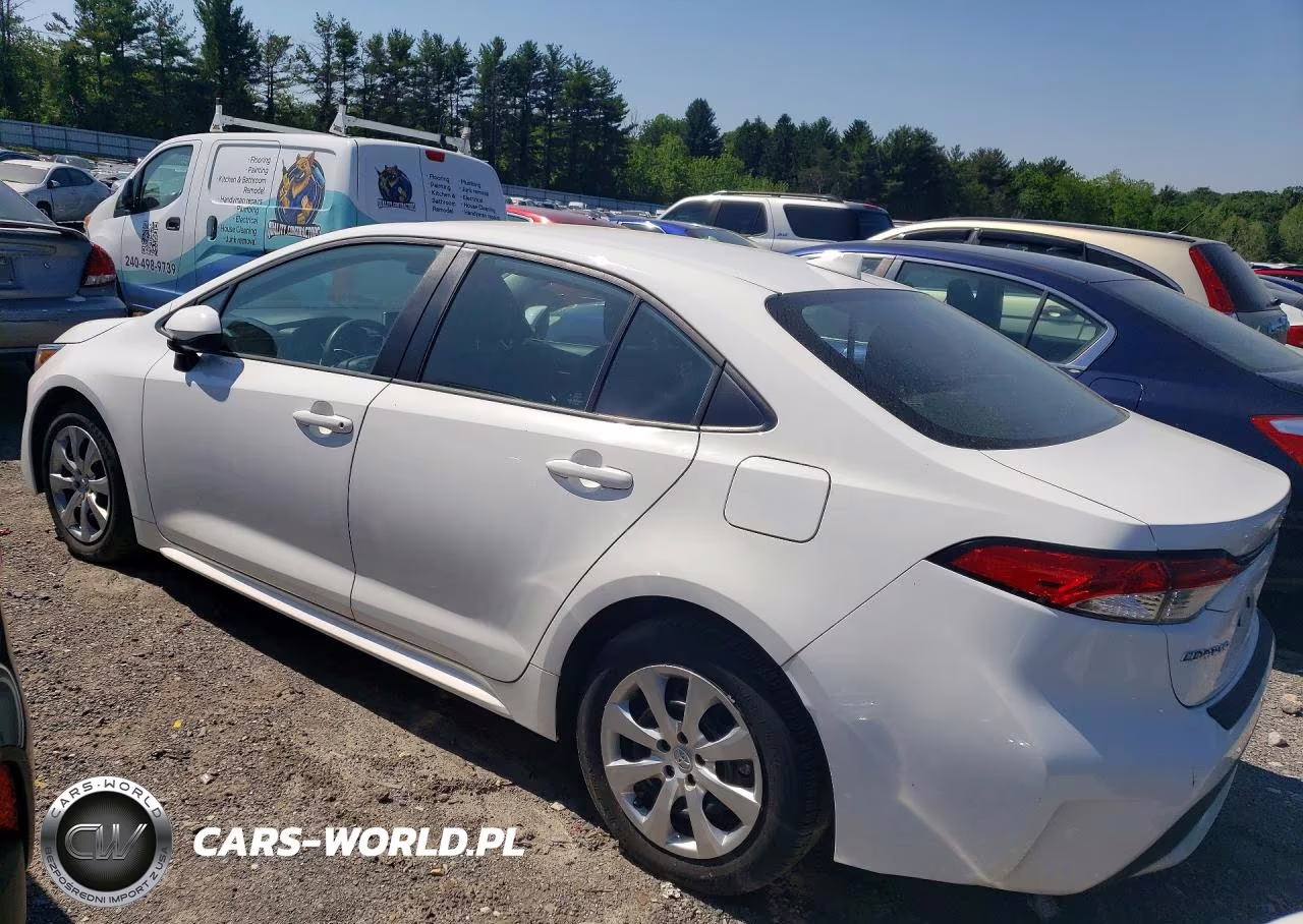 2020 Toyota Corolla Le VIN:5YFEPRAE8LP073708 - 2