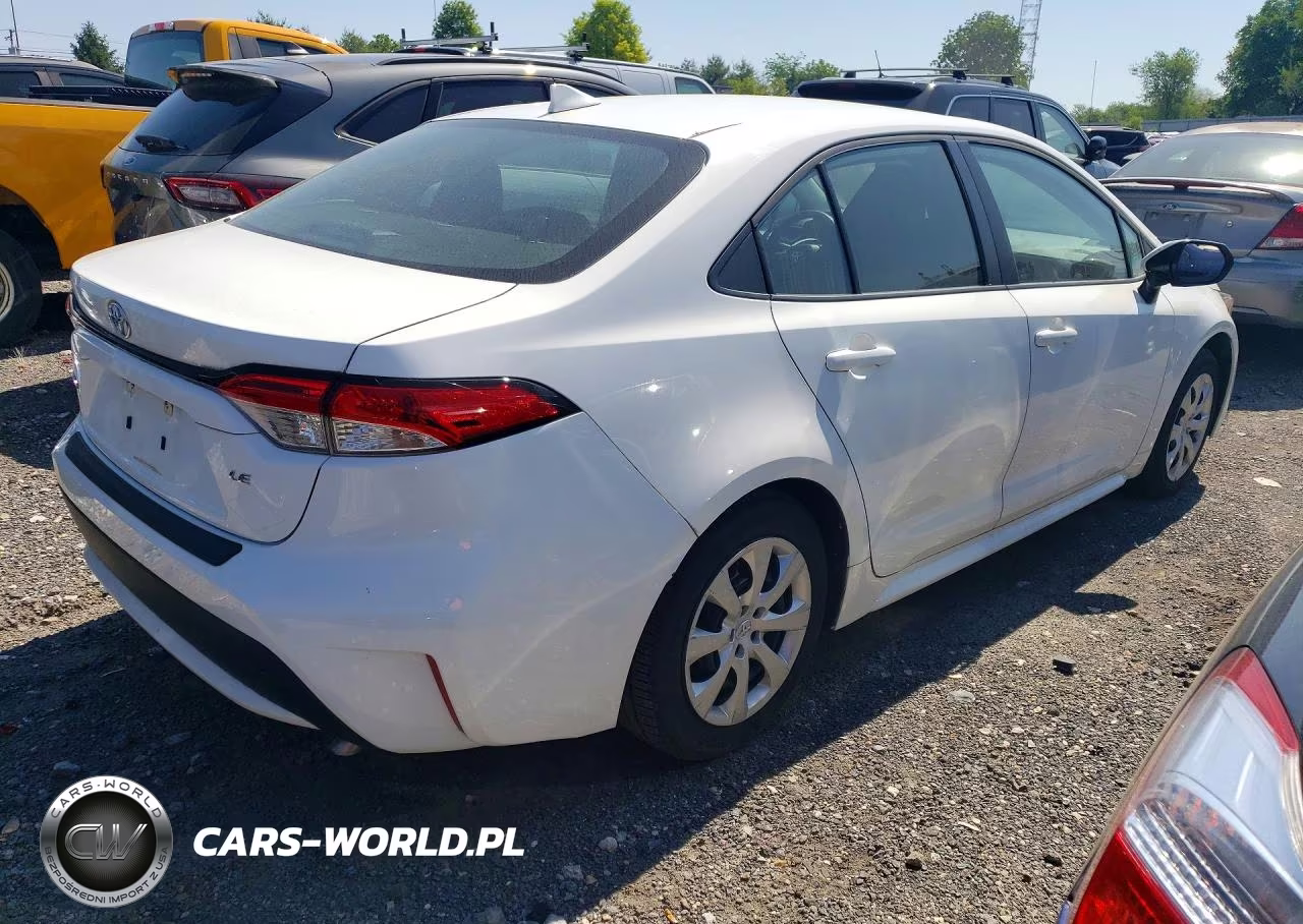 2020 Toyota Corolla Le VIN:5YFEPRAE8LP073708 - 3