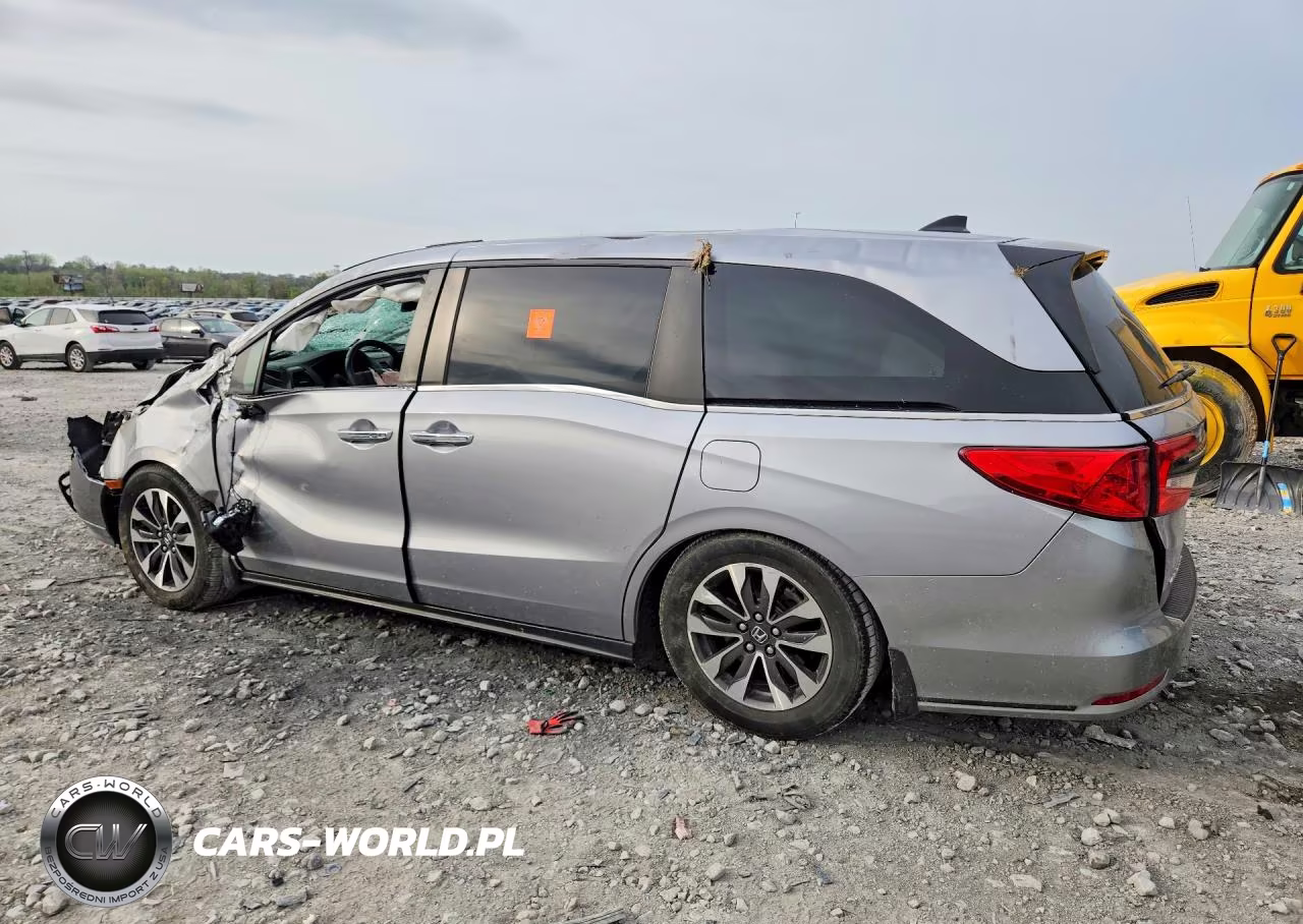 2021 Honda Odyssey Exl VIN:5FNRL6H75MB029214 - 2