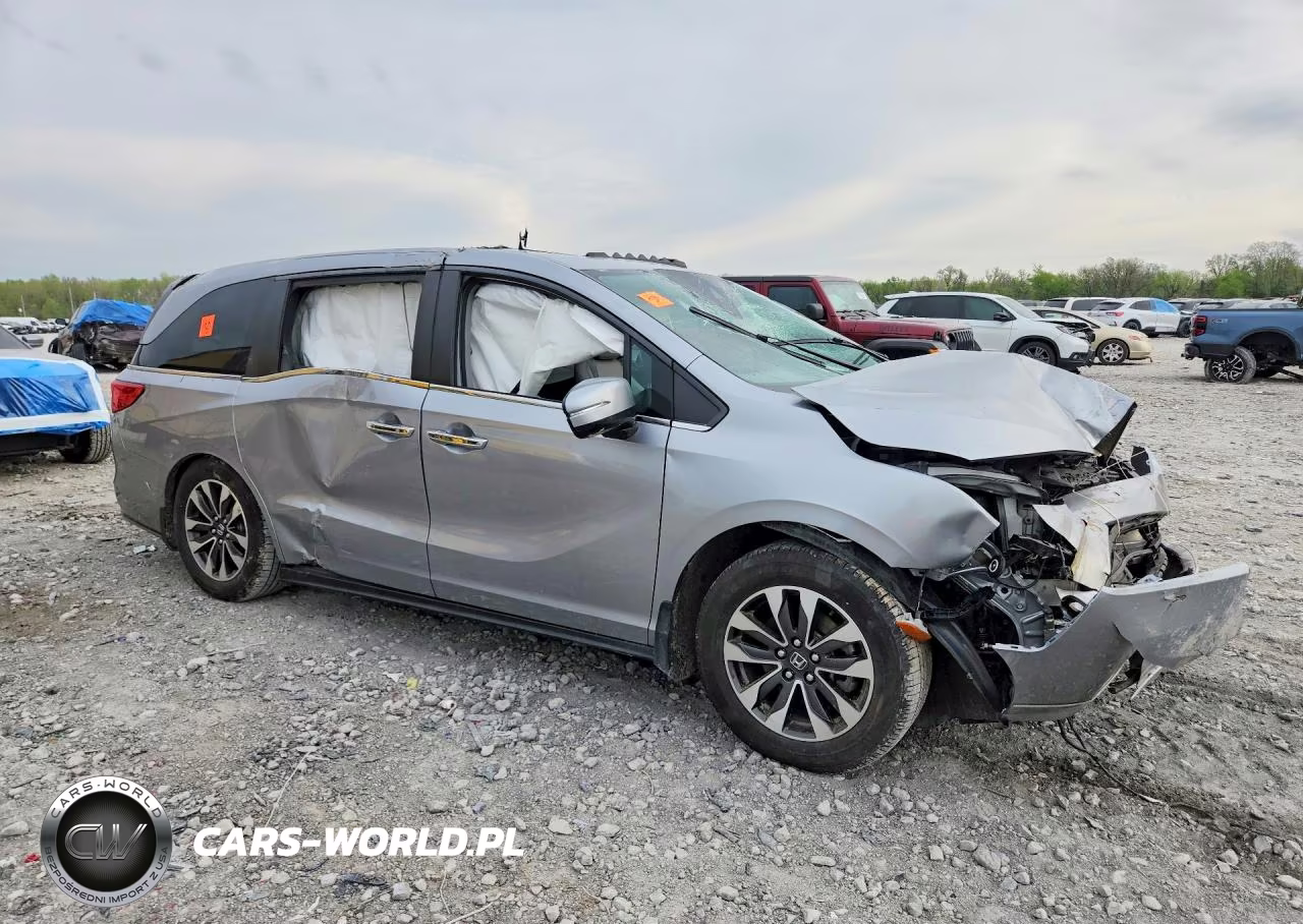 2021 Honda Odyssey Exl VIN:5FNRL6H75MB029214 - 4
