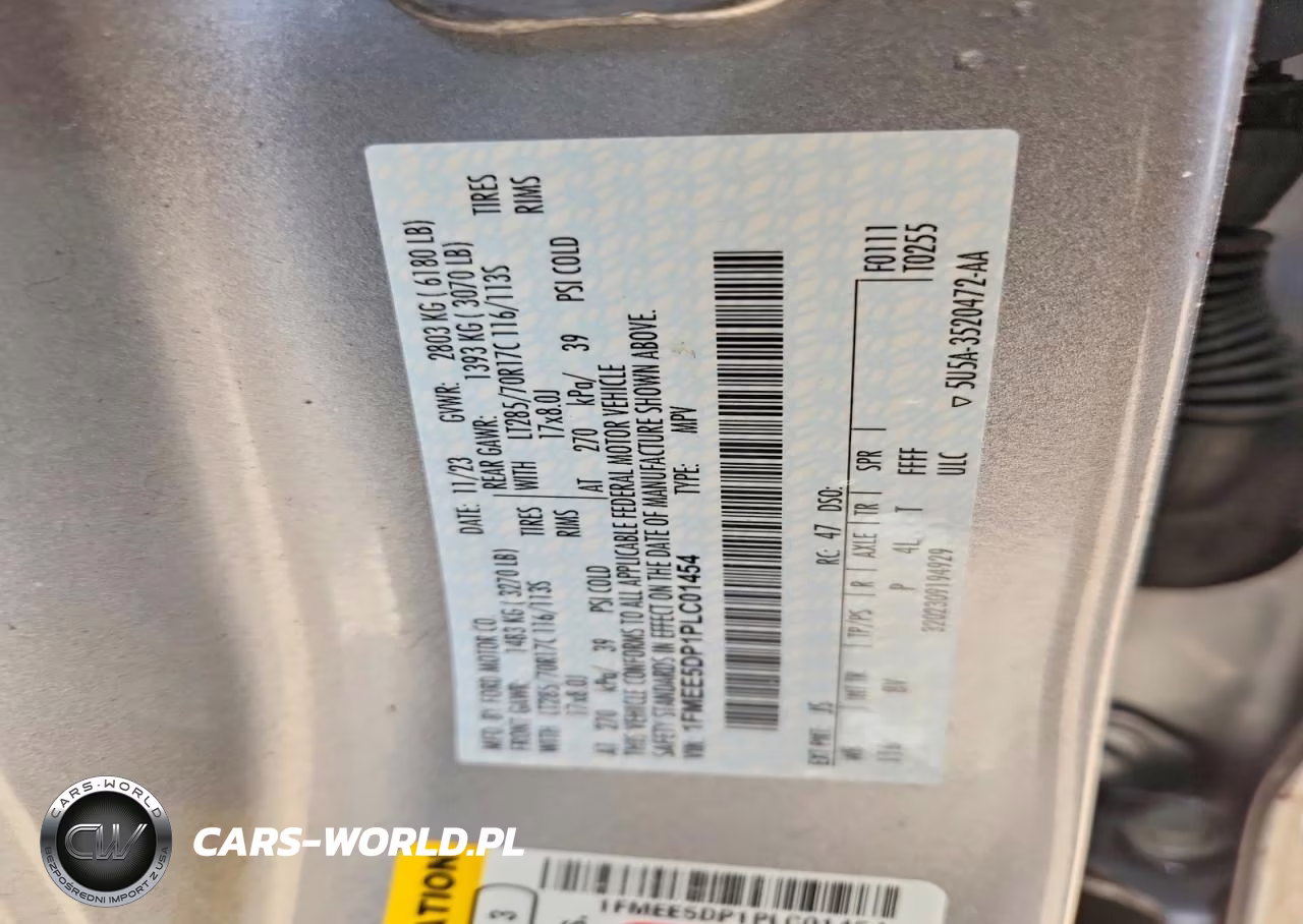 2023 Ford Bronco Base VIN:1FMEE5DP1PLC01454 - 12