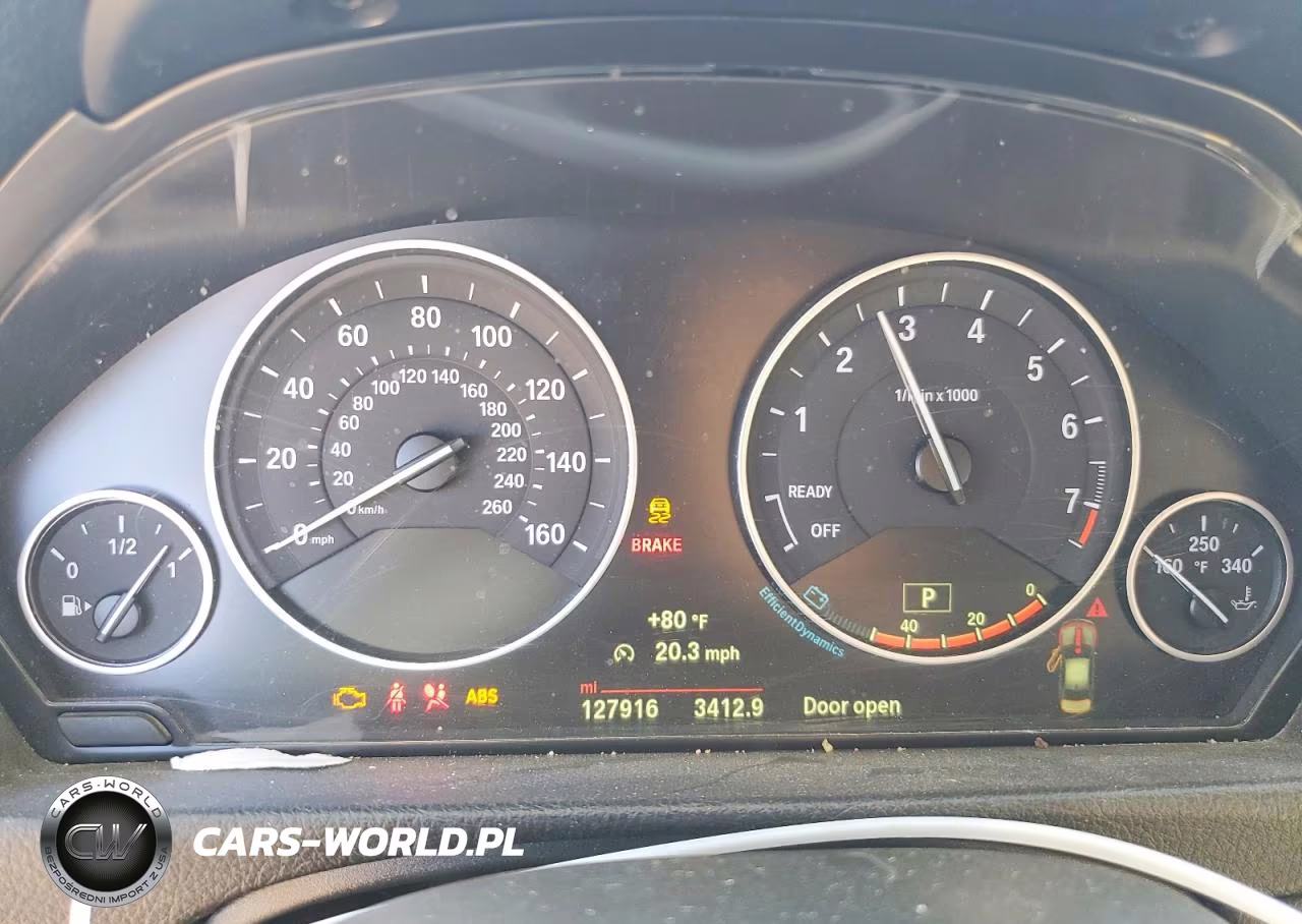 2015 BMW 328 I Sulev VIN:WBA3C1C56FK117898 - 9