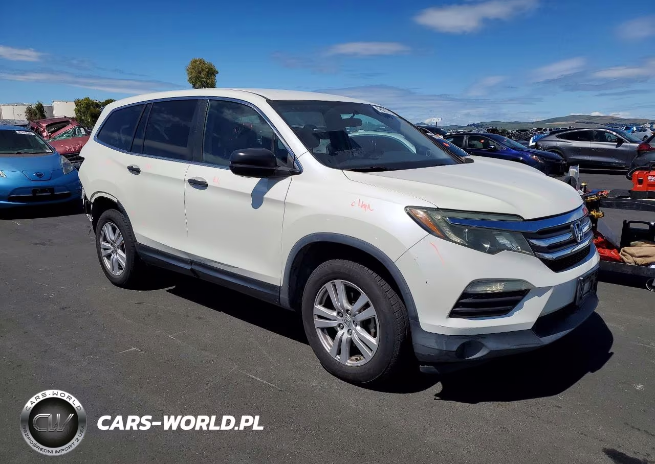 2016 Honda Pilot Lx VIN:5FNYF5H1XGB019470 - 4