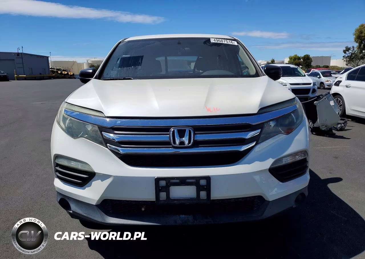 2016 Honda Pilot Lx VIN:5FNYF5H1XGB019470 - 5