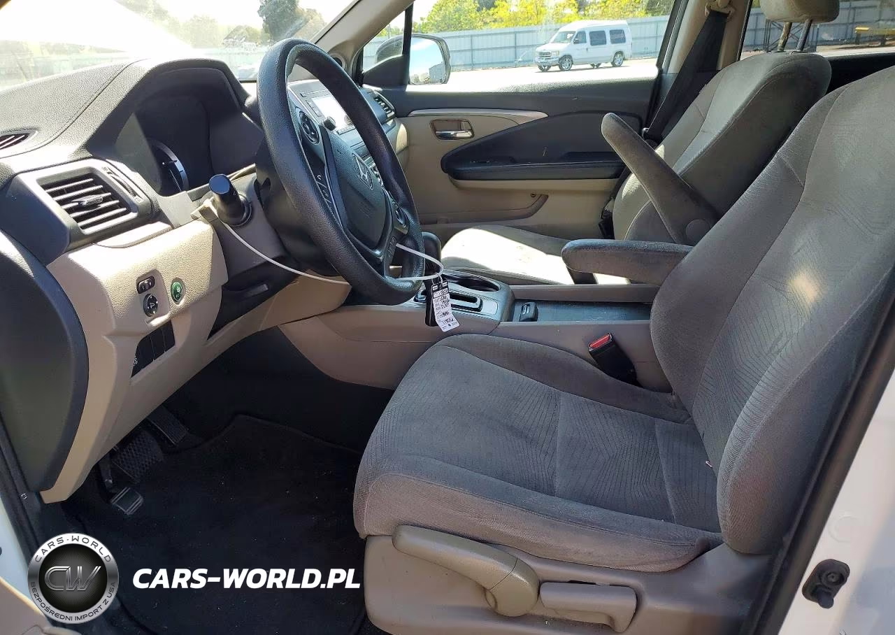 2016 Honda Pilot Lx VIN:5FNYF5H1XGB019470 - 7