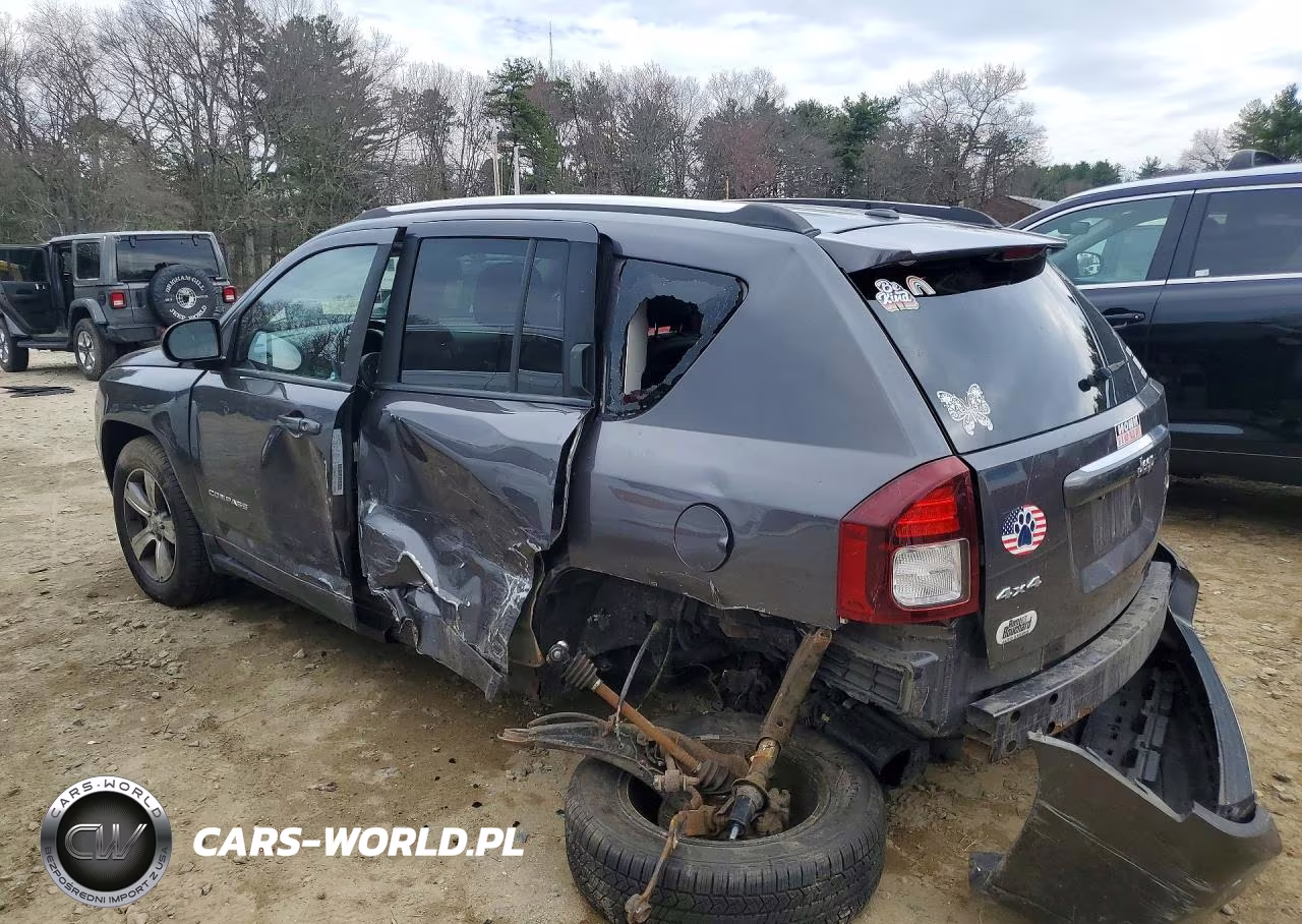2016 Jeep Compass Latitude VIN:1C4NJDEB0GD724004 - 2