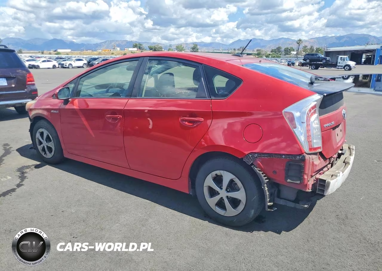 2013 Toyota Prius Three VIN:JTDKN3DU7D5663261 - 2