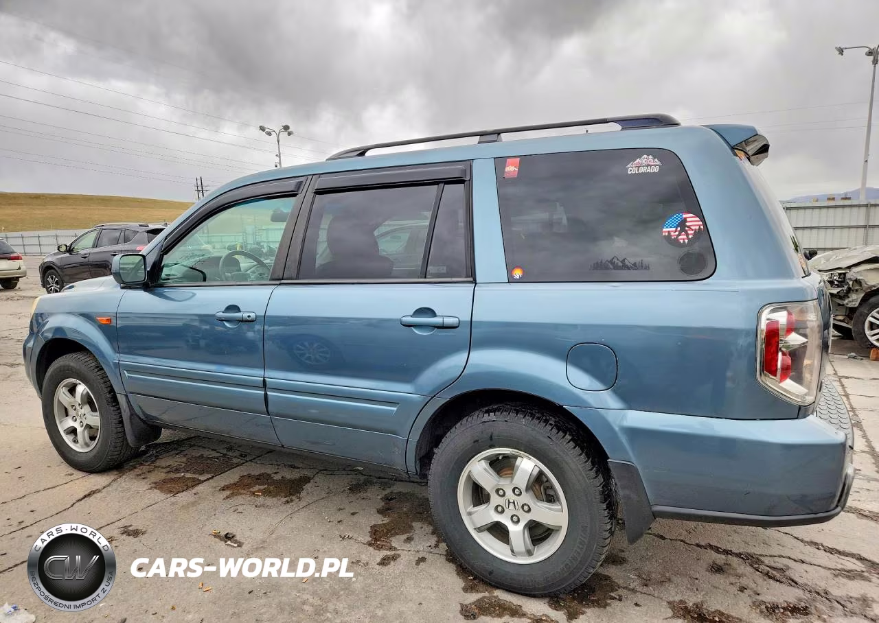 2007 Honda Pilot Exl VIN:5FNYF18757B000192 - 2