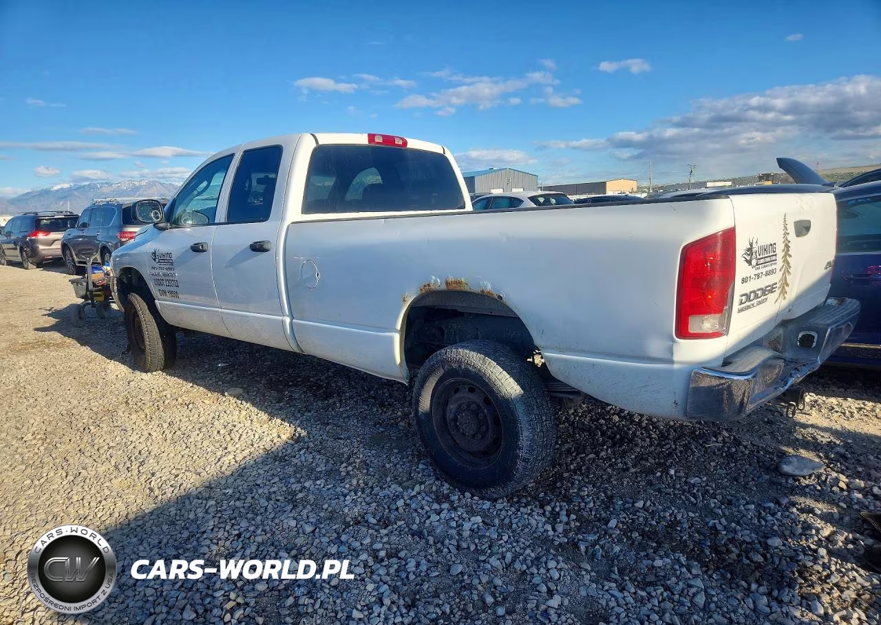 2003 Dodge Ram 2500 St VIN:3D7KU28D13G755728 - 2