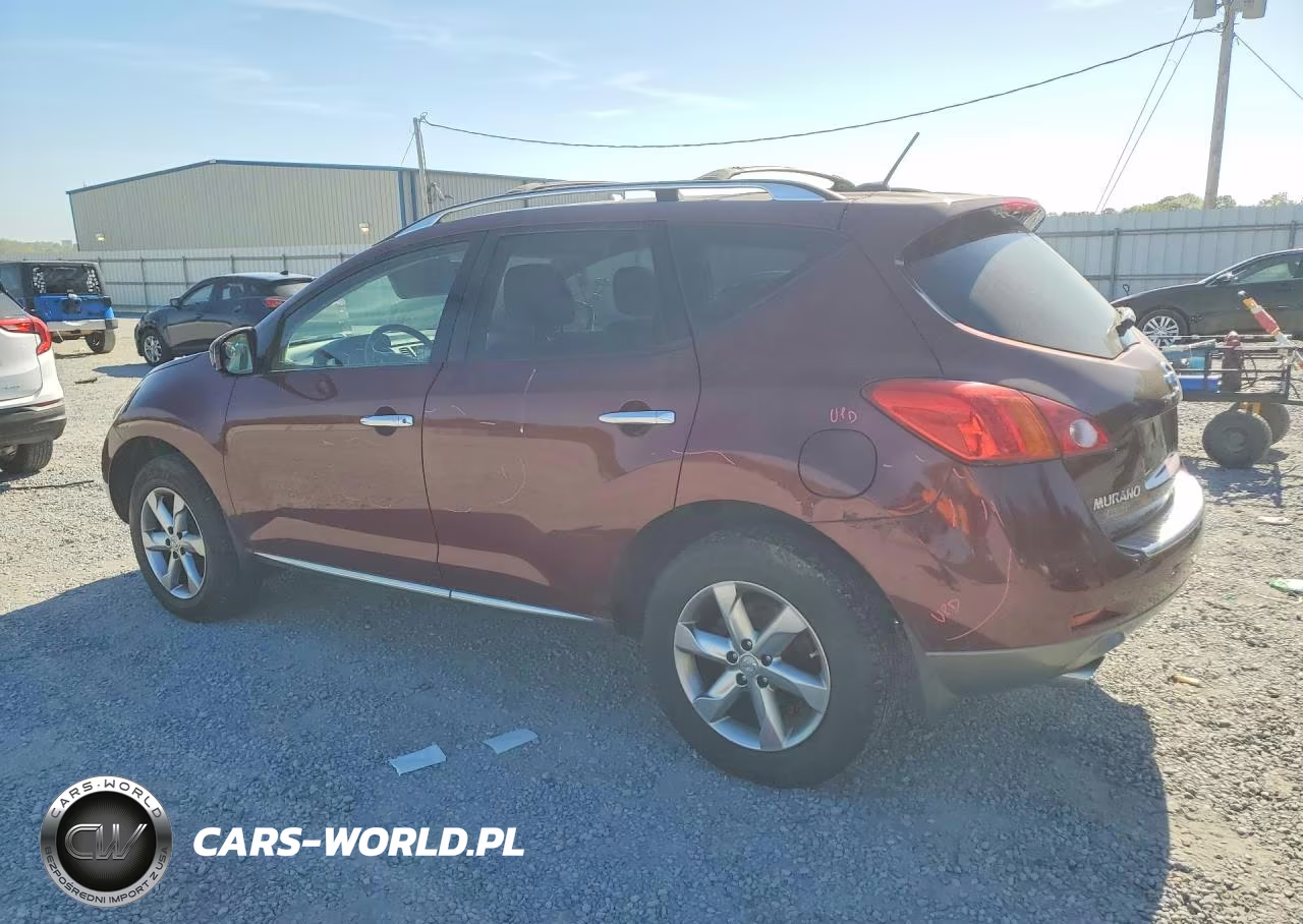 2010 Nissan Murano S VIN:JN8AZ1MW5AW133337 - 2