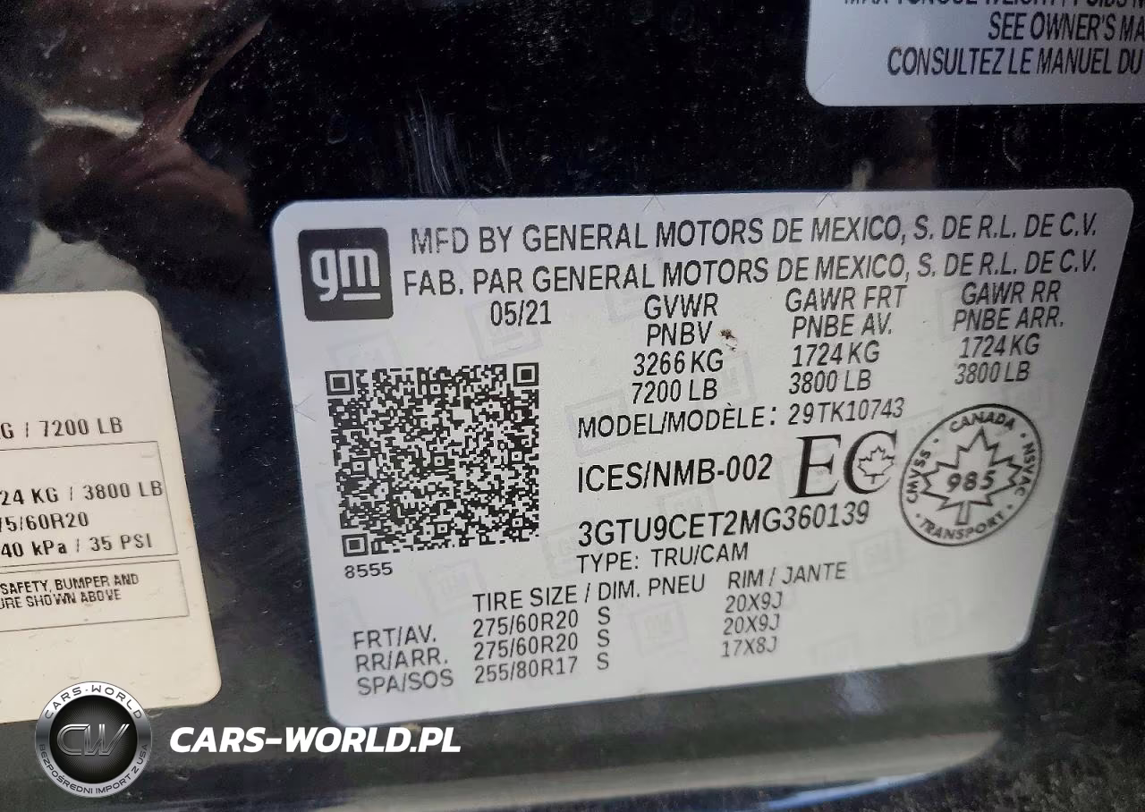 2021 GMC Sierra K1500 Elevation VIN:3GTU9CET2MG360139 - 12