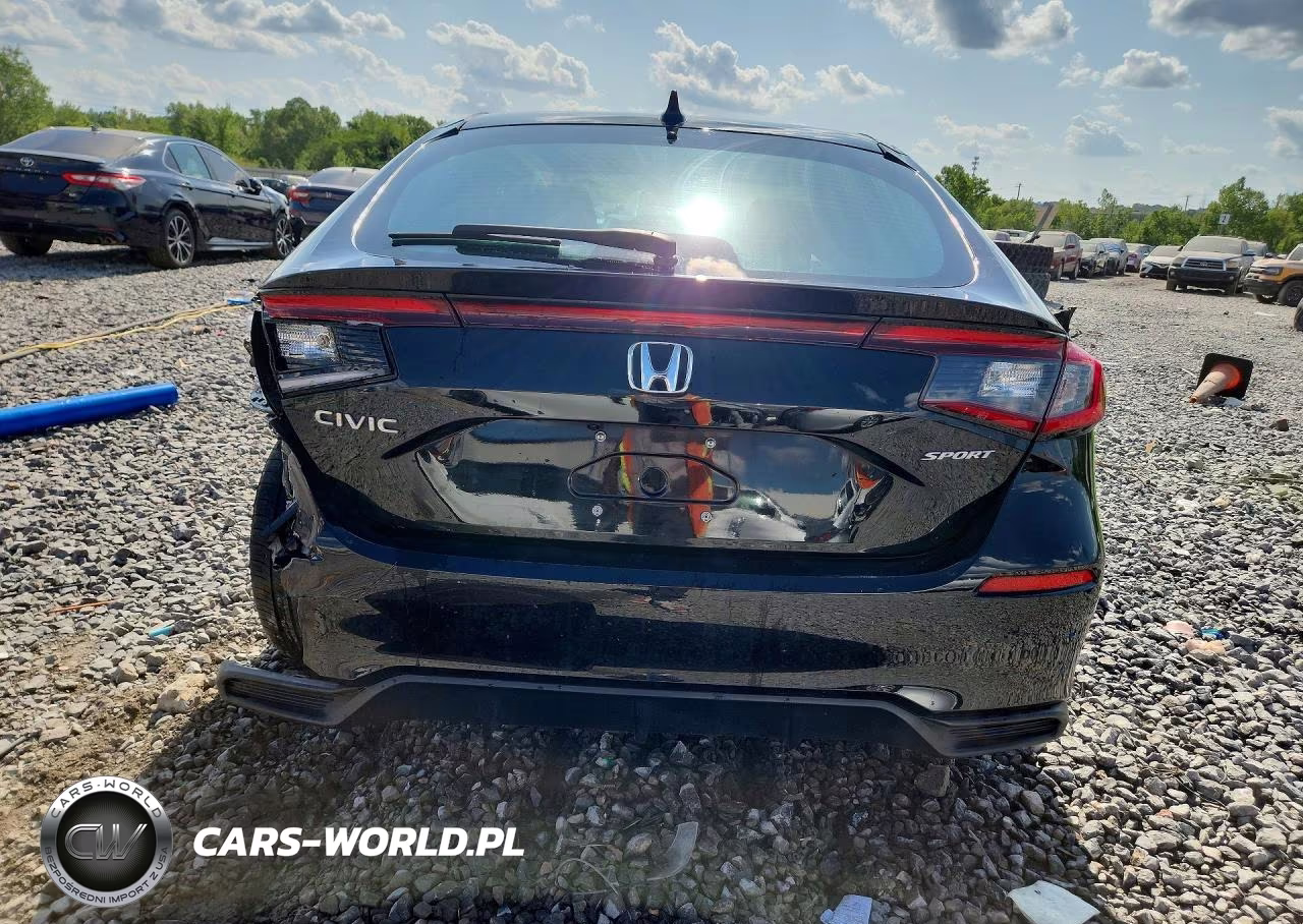2024 Honda Civic Sport VIN:19XFL2H86RE010382 - 6