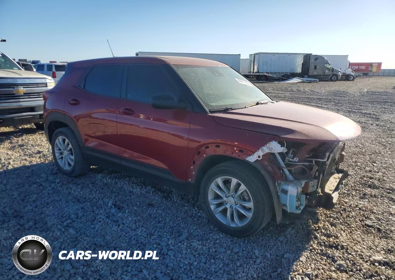 2021 Chevrolet Trailblazer Ls VIN:KL79MMS2XMB025819 - 4