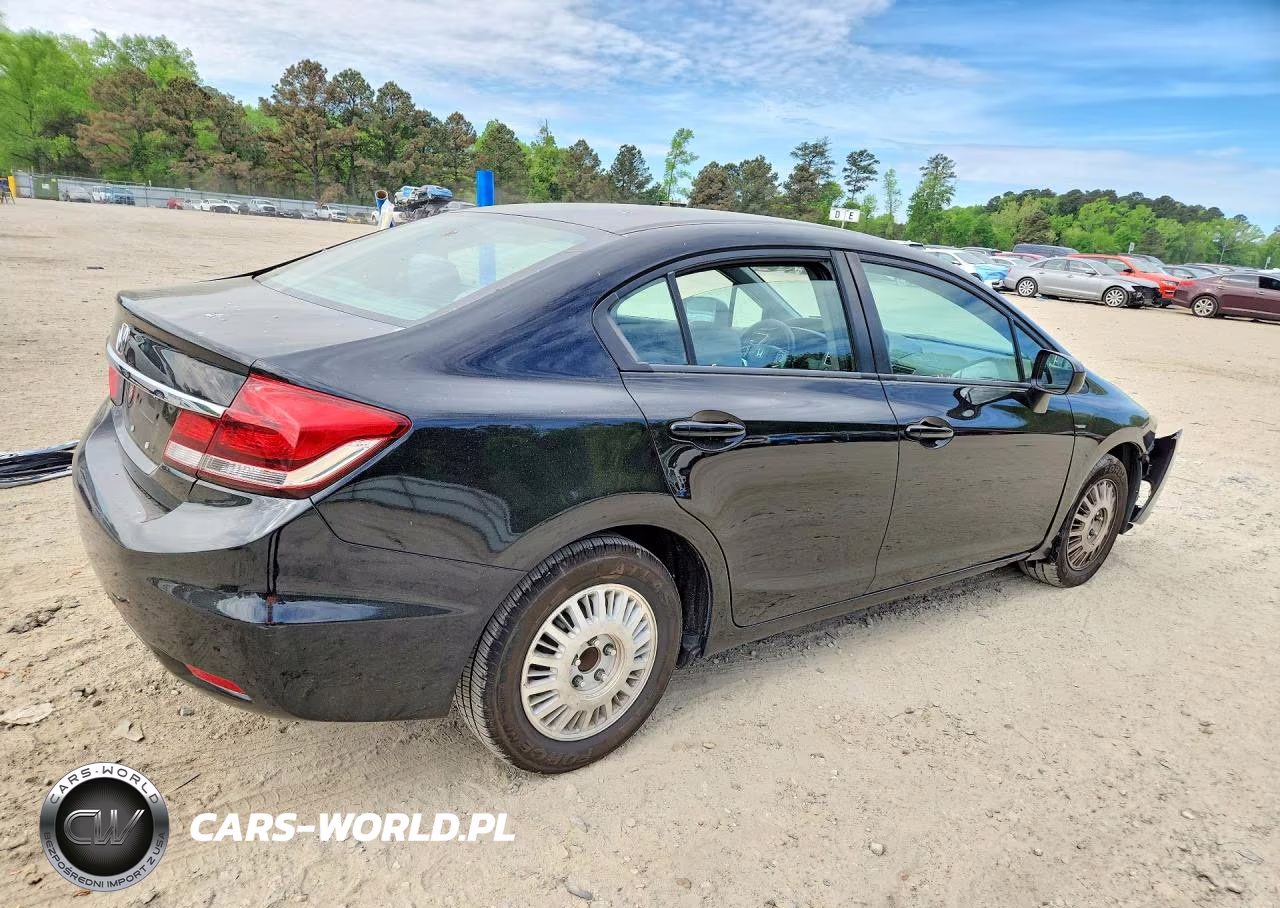 2015 Honda Civic Lx VIN:19XFB2F55FE016231 - 3