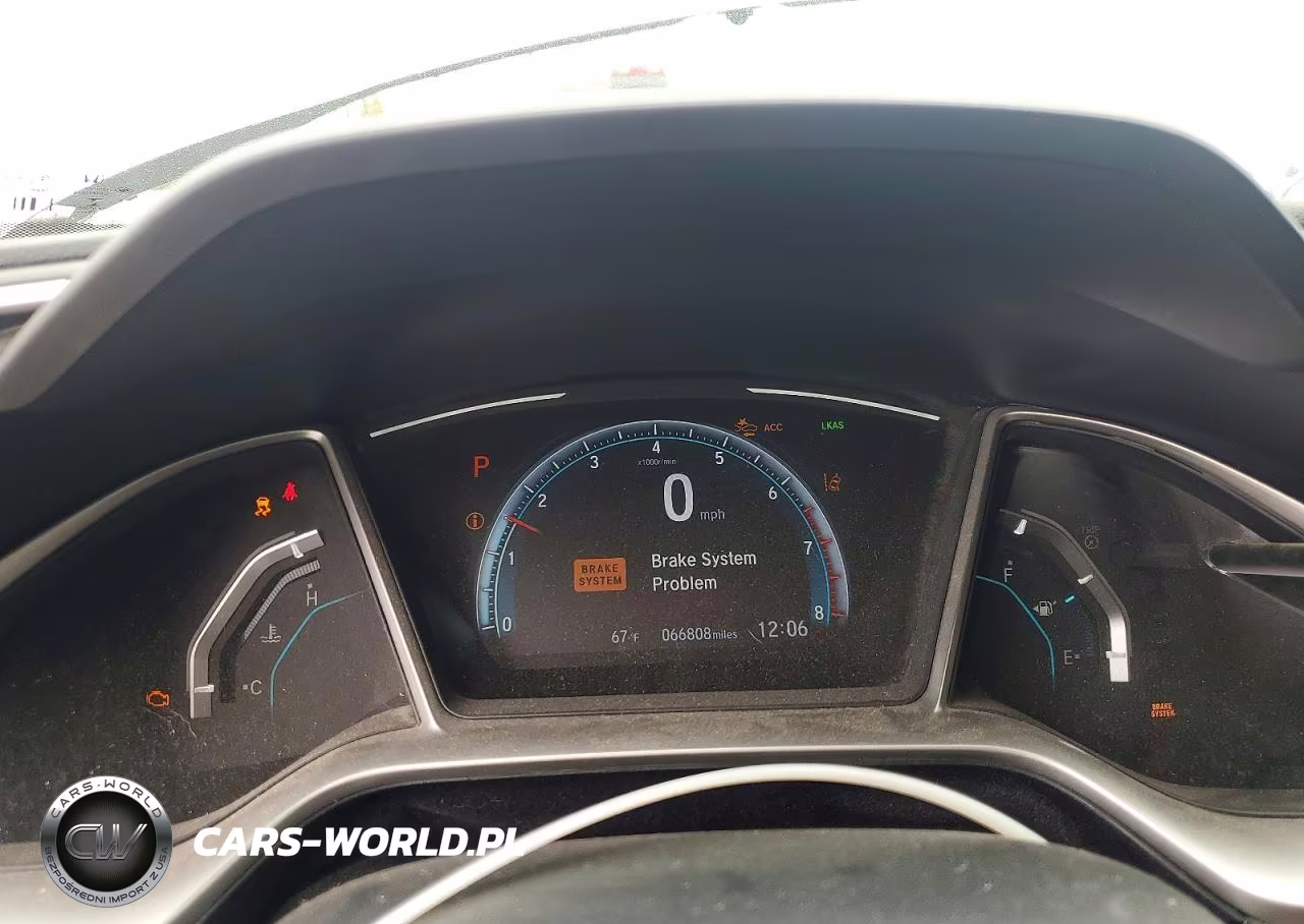 2020 Honda Civic Ex VIN:19XFC1F32LE201127 - 9