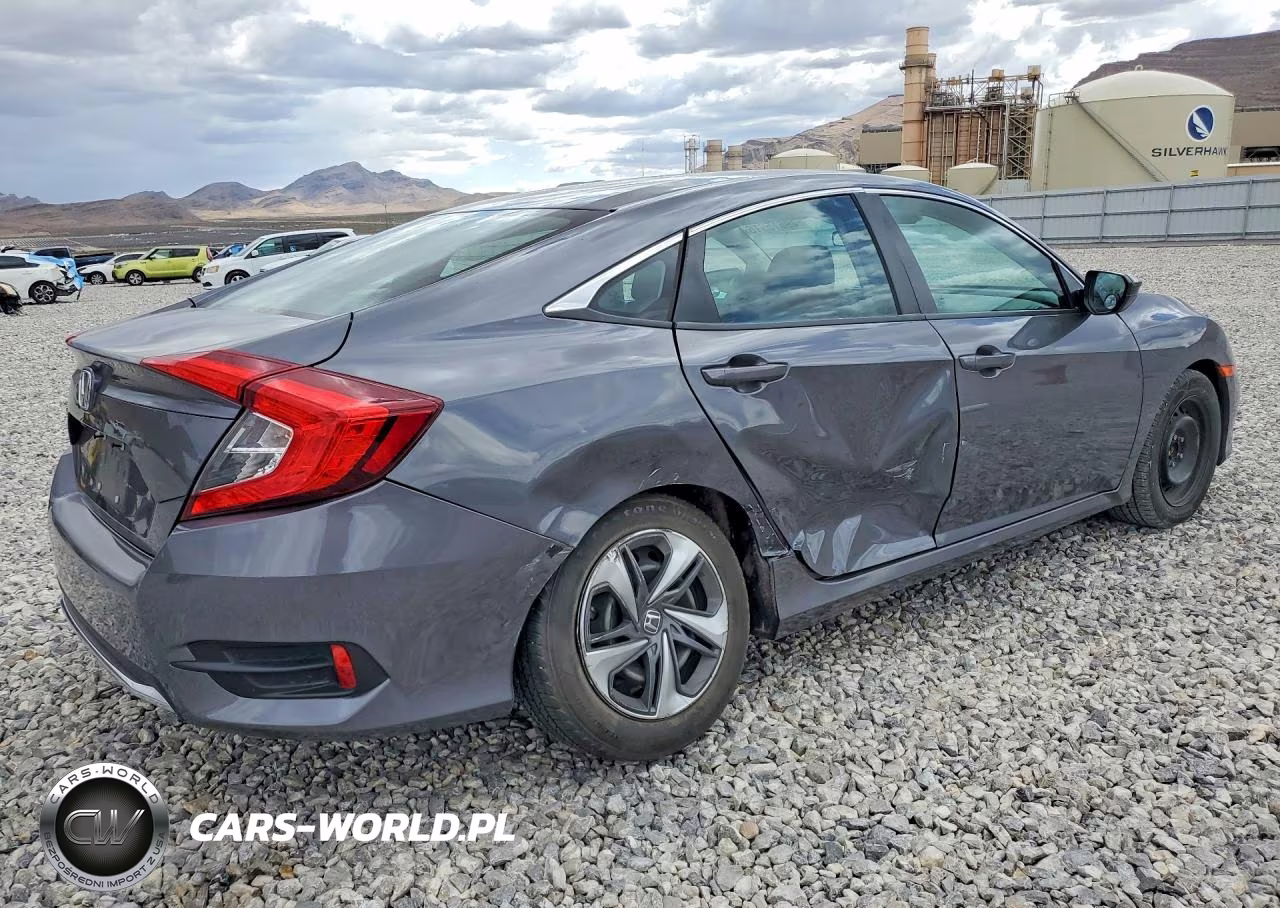 2021 Honda Civic Lx VIN:2HGFC2F69MH560305 - 3