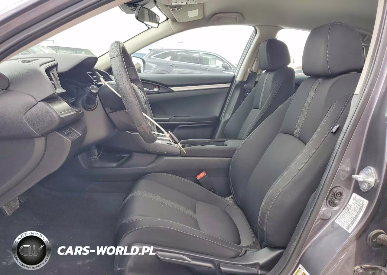 2021 Honda Civic Lx VIN:2HGFC2F69MH560305 - 7