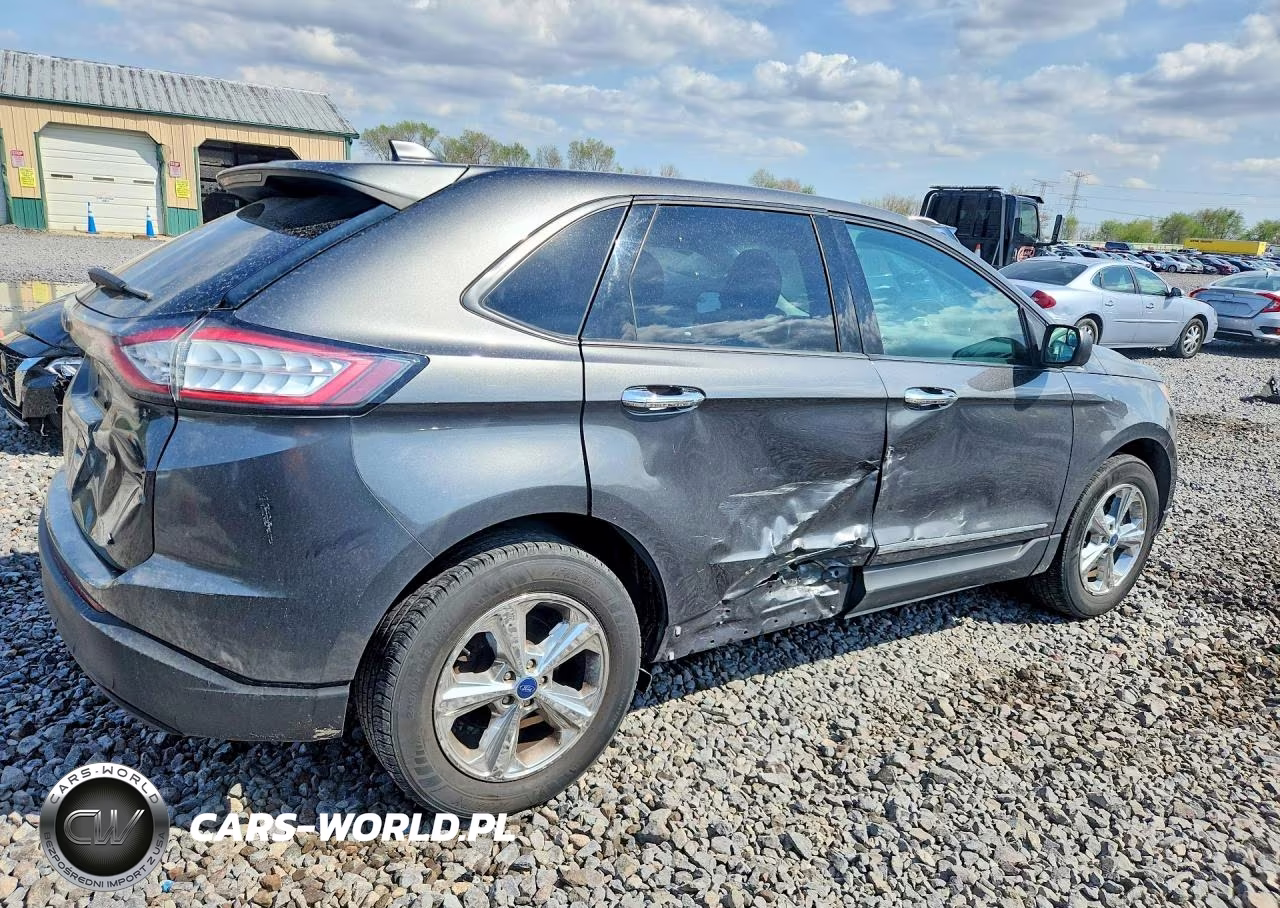 2015 Ford Edge Se VIN:2FMTK4G88FBB90093 - 3