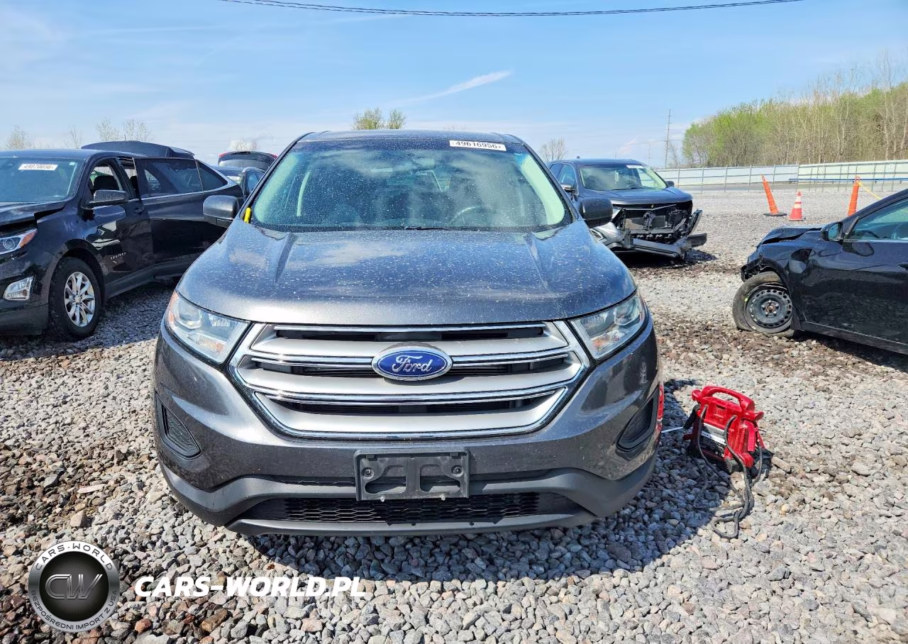 2015 Ford Edge Se VIN:2FMTK4G88FBB90093 - 5