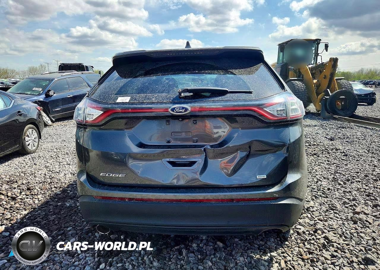 2015 Ford Edge Se VIN:2FMTK4G88FBB90093 - 6