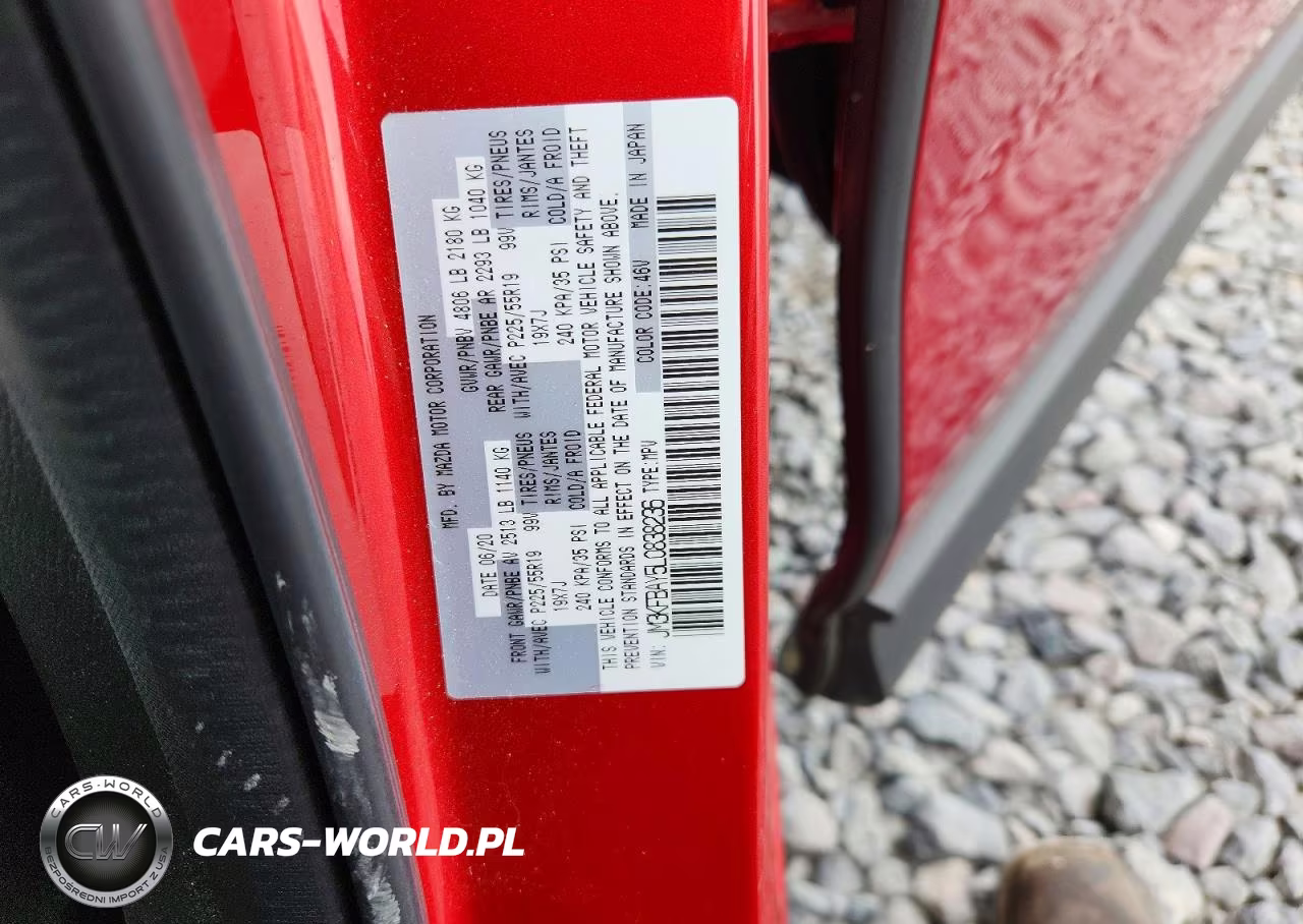 2020 Mazda Cx-5 Grand Touring Reserve VIN:JM3KFBAY5L0838236 - 13