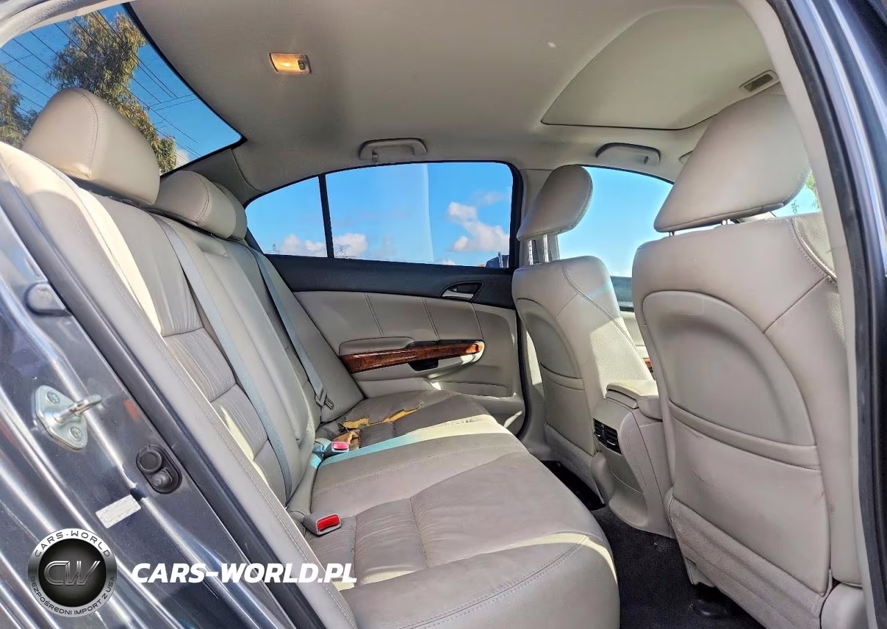 2012 Honda Accord Exl VIN:1HGCP3F87CA020351 - 10