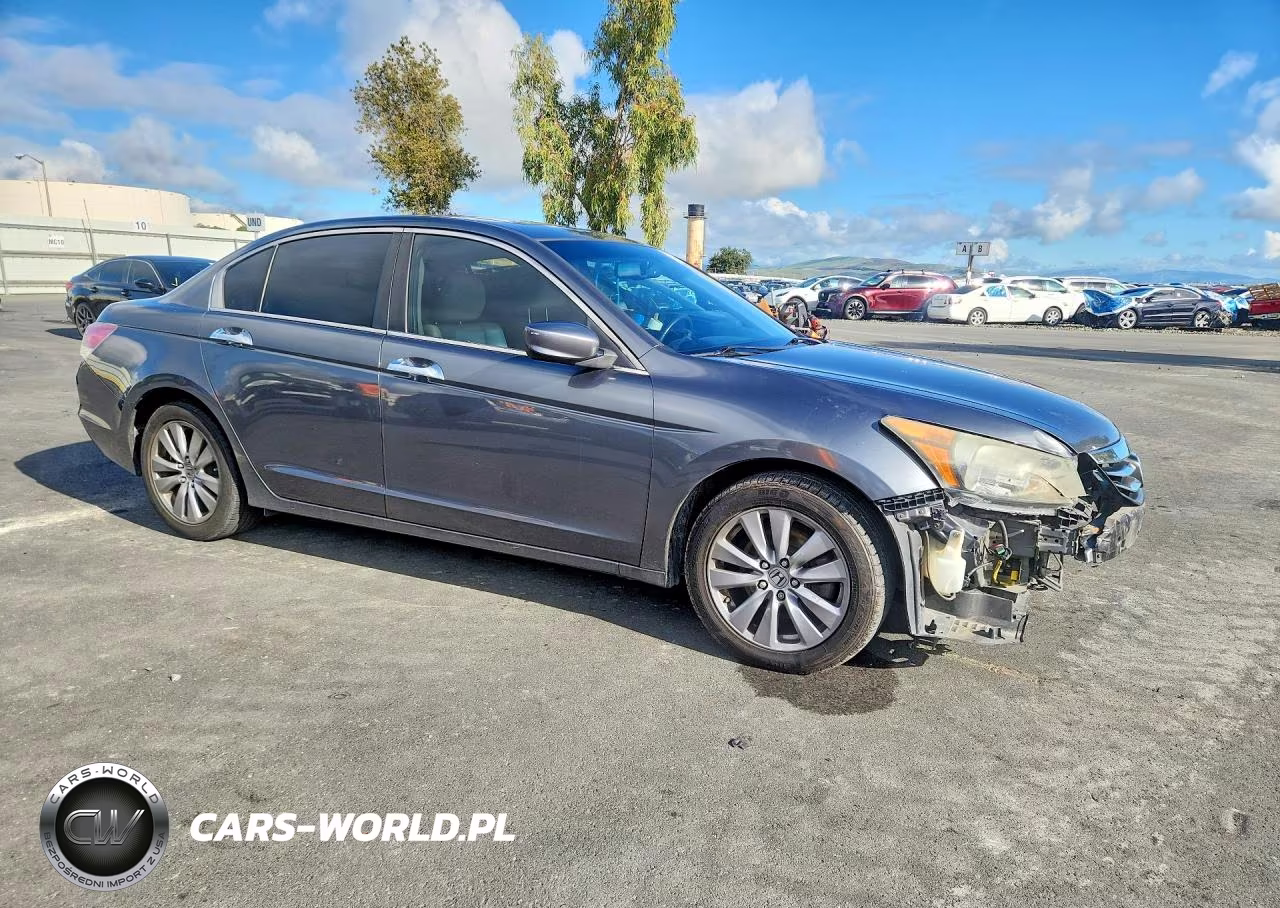 2012 Honda Accord Exl VIN:1HGCP3F87CA020351 - 4