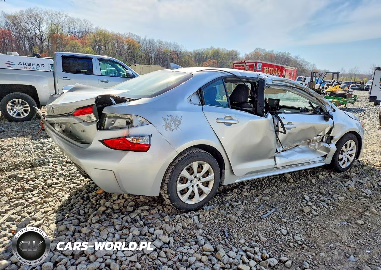 2020 Toyota Corolla Le VIN:JTDEPRAE2LJ037307 - 3