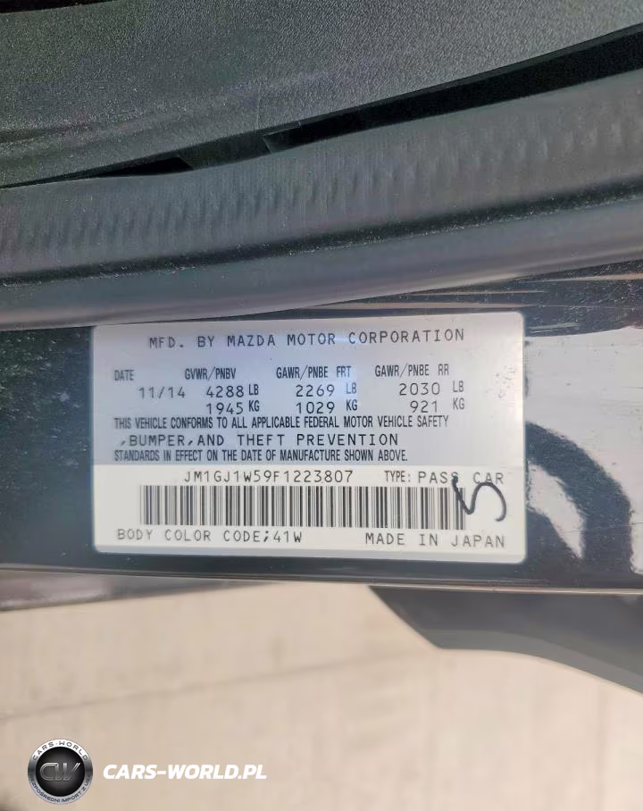2015 Mazda 6 Grand Touring VIN:JM1GJ1W59F1223807 - 12
