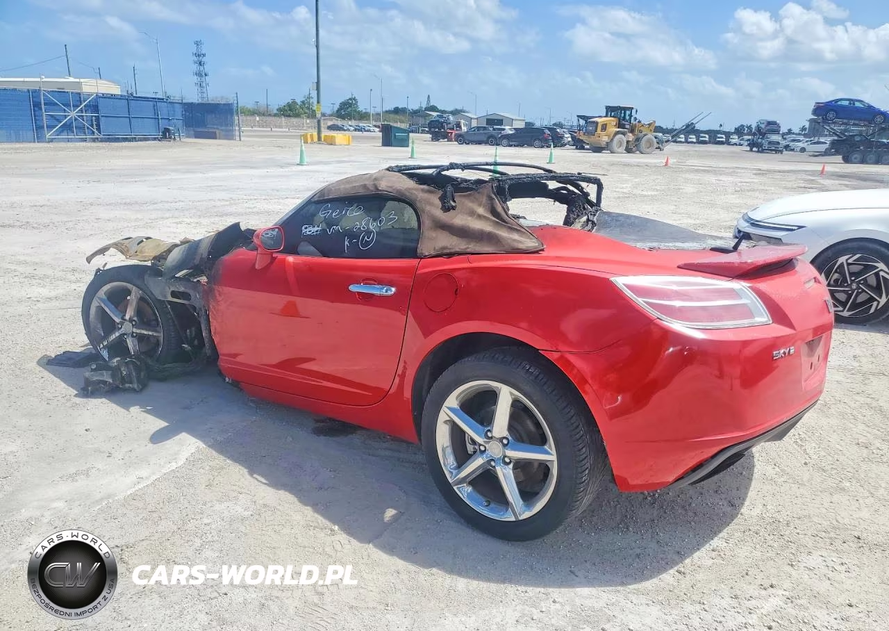 2008 Saturn Sky Redline VIN:1G8MF35X18Y128603 - 2