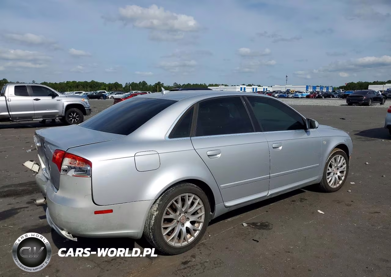2008 Audi A4 2.0T Quattro VIN:WAUDF78E48A163164 - 3