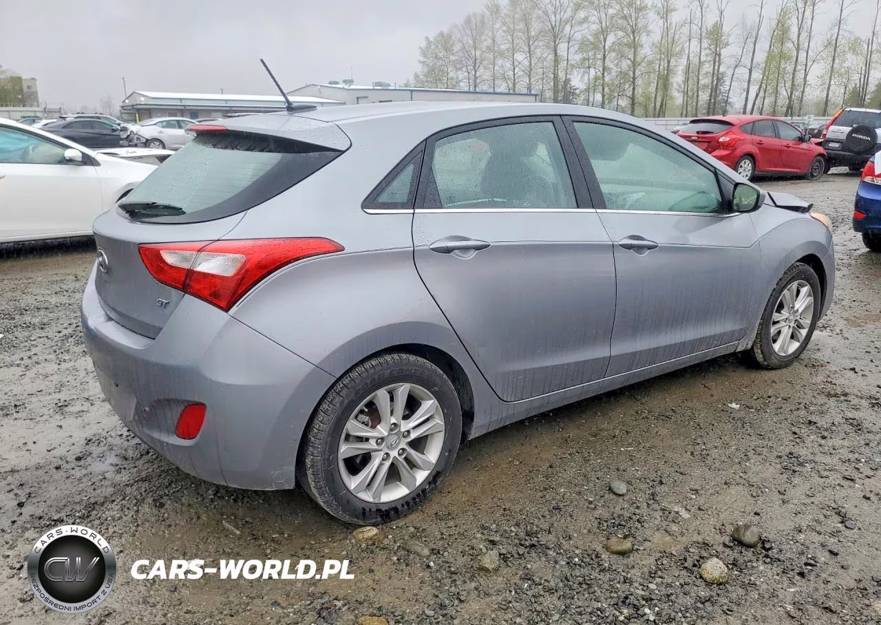 2014 Hyundai Elantra Gt Base VIN:KMHD35LH9EU202046 - 3