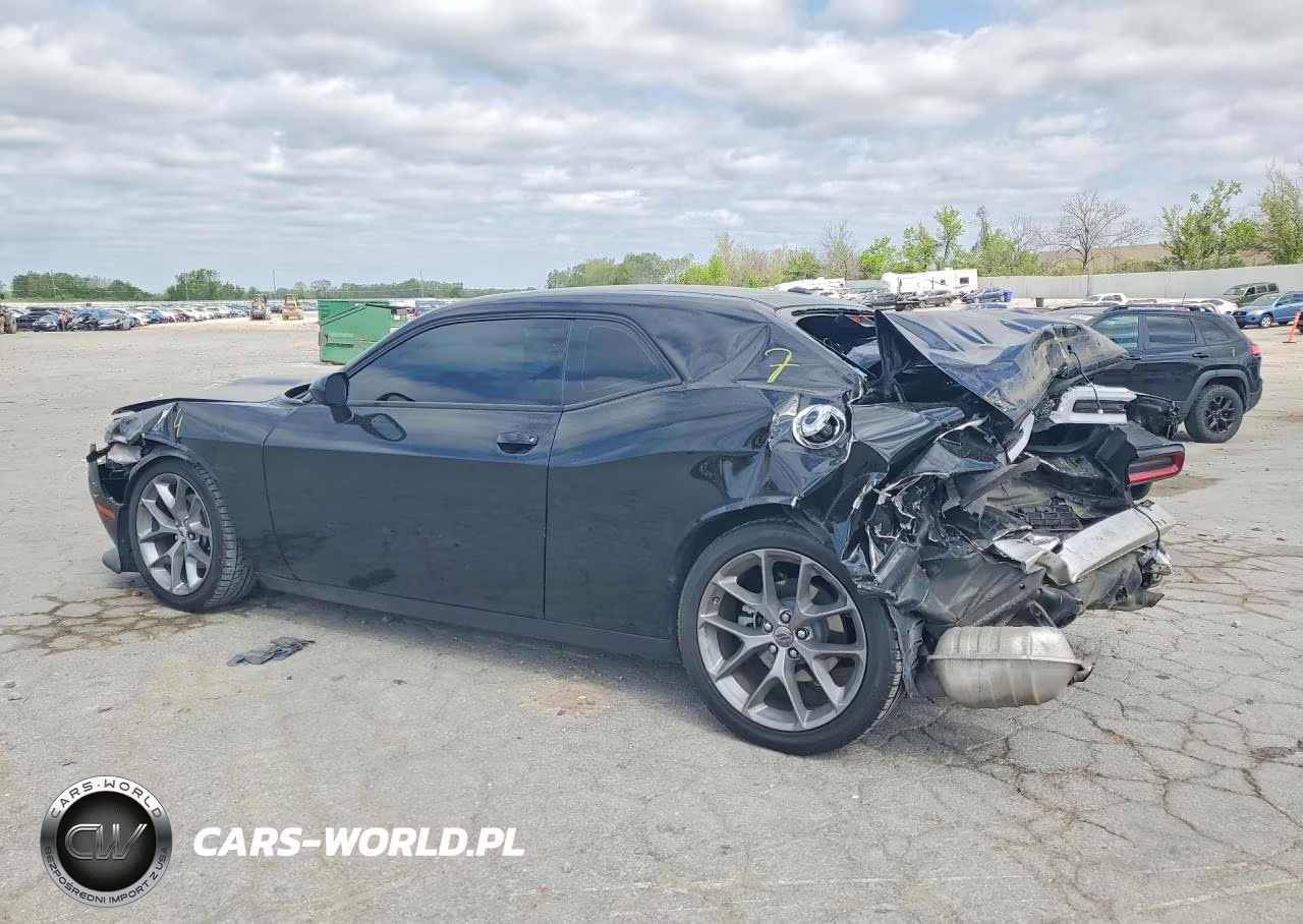 2022 Dodge Challenger Gt VIN:2C3CDZJG0NH226595 - 2