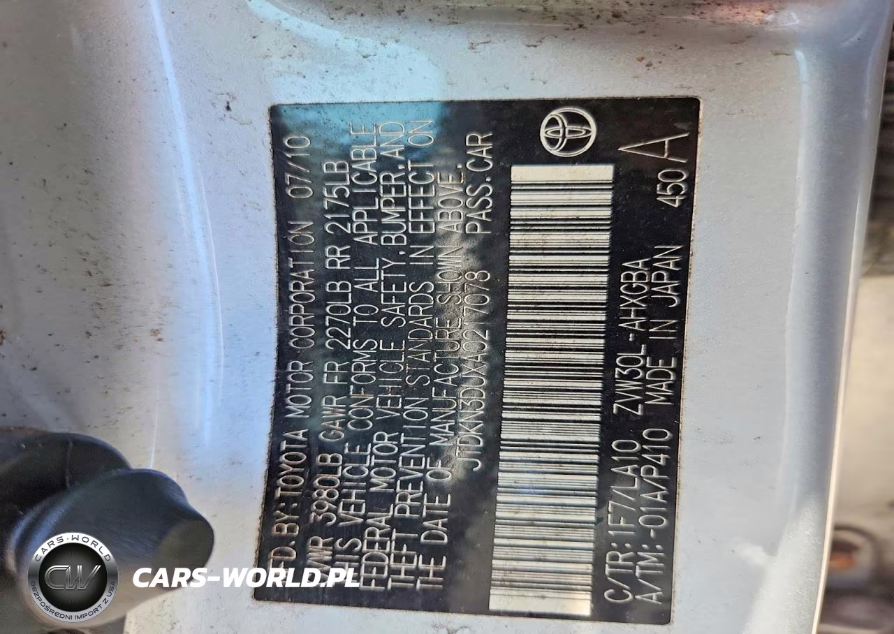 2010 Toyota Prius I VIN:JTDKN3DUXA0217078 - 13
