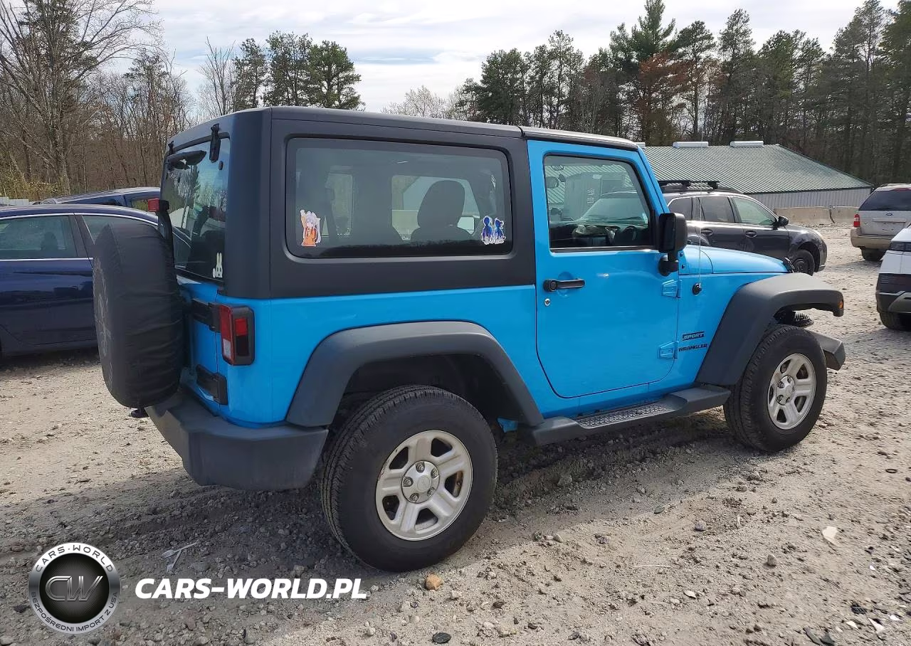 2017 Jeep Wrangler Sport VIN:1C4AJWAG9HL738065 - 3