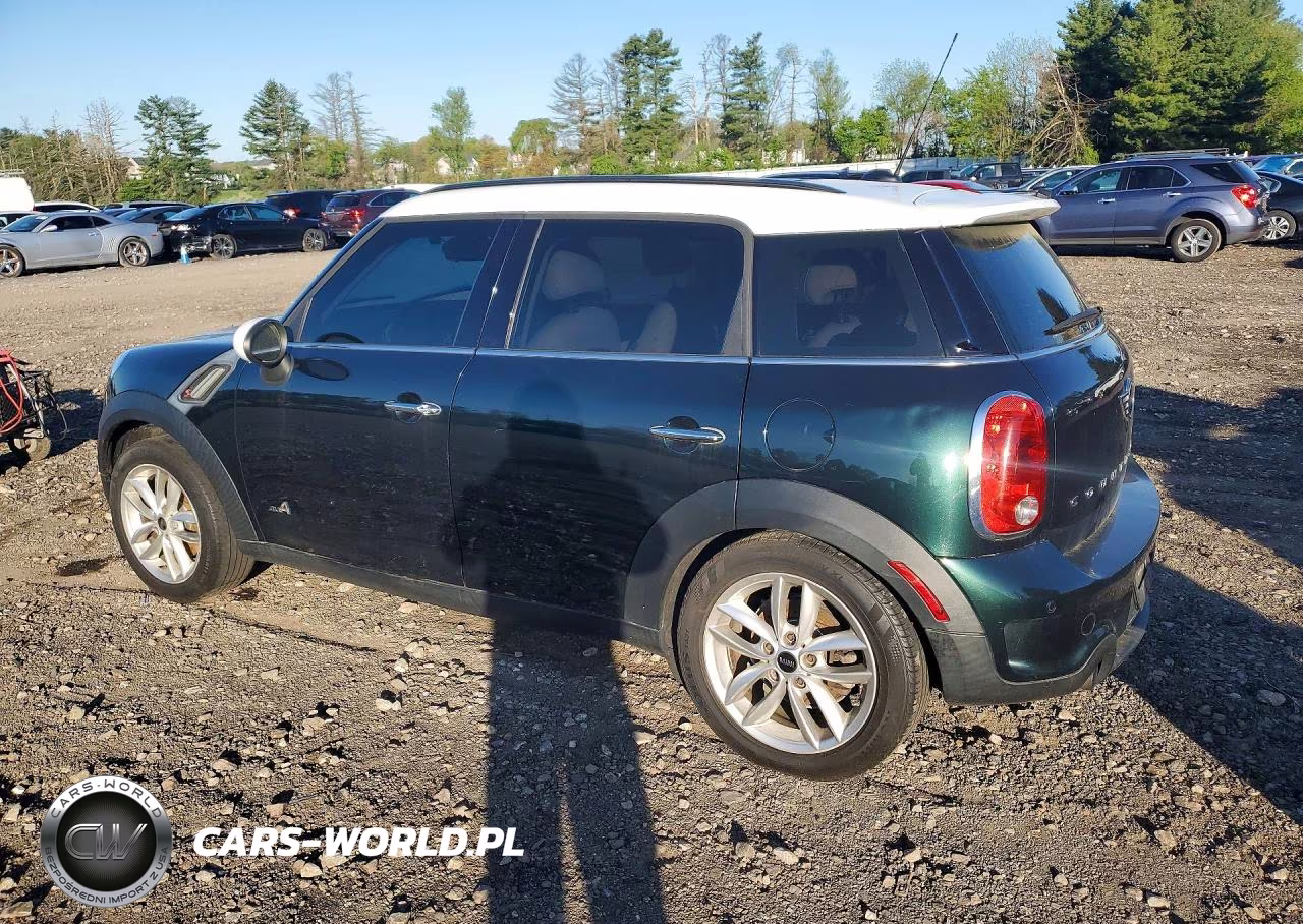2014 Mini Cooper S Countryman VIN:WMWZC5C57EWP35353 - 2