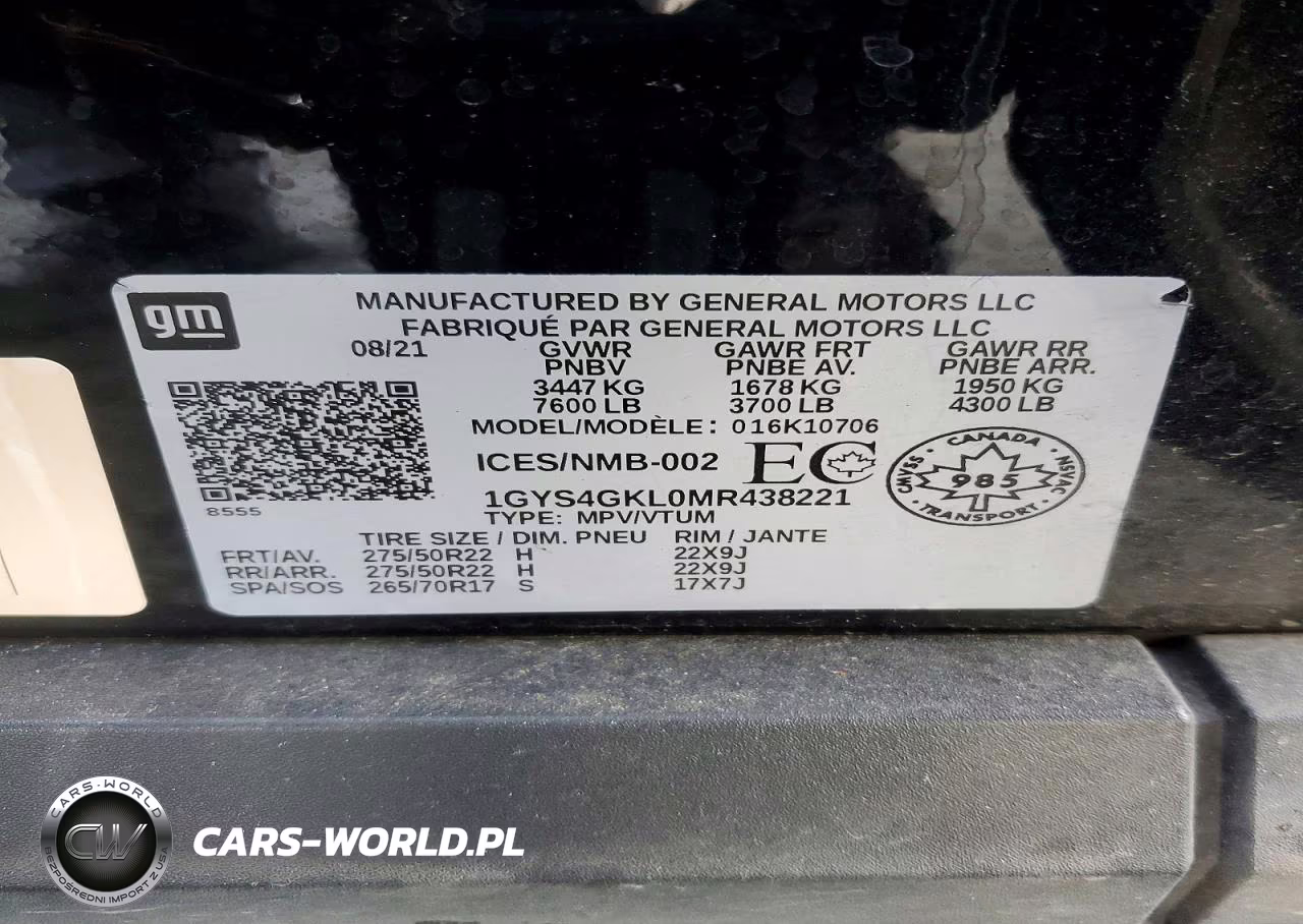 2021 Cadillac Escalade Sport Platinum VIN:1GYS4GKL0MR438221 - 14