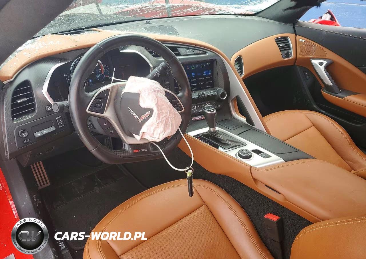2019 Chevrolet Corvette Z06 3Lz VIN:1G1YU3D66K5605307 - 8